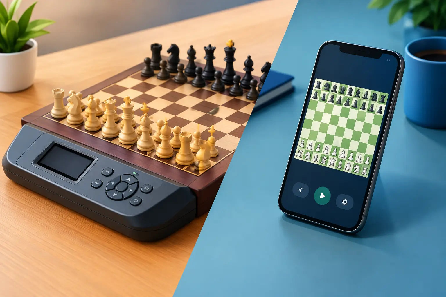 Schachcomputer oder Schach App: Was passt?