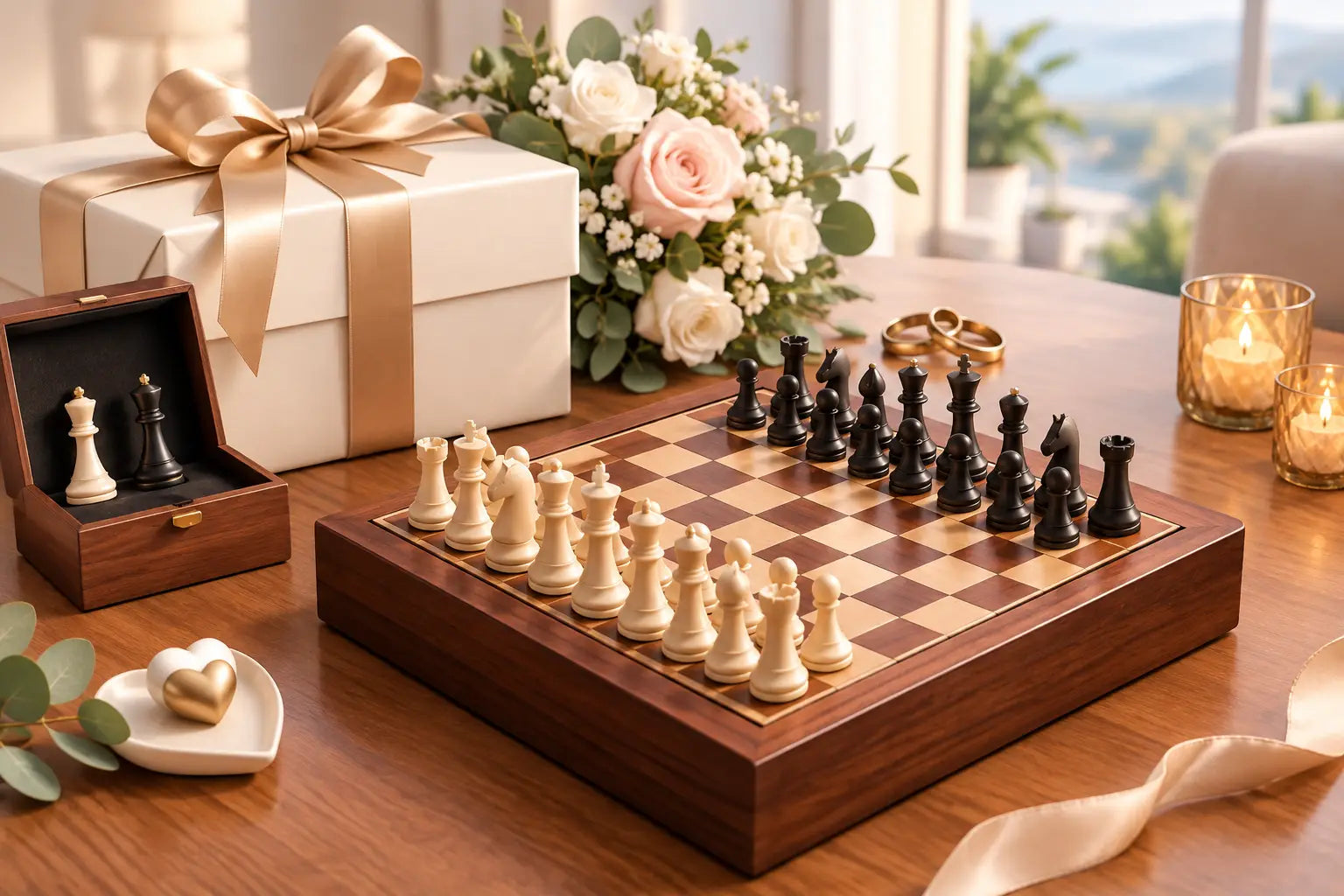Originelle Schachgeschenke zur Hochzeit mit Stil