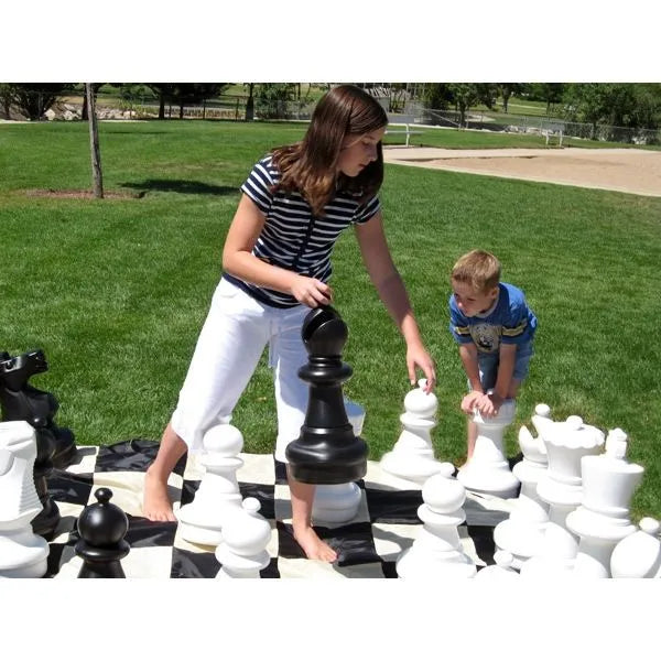 King 12 Inch Mini Giant Chess Pieces - Checkmate & Chill 