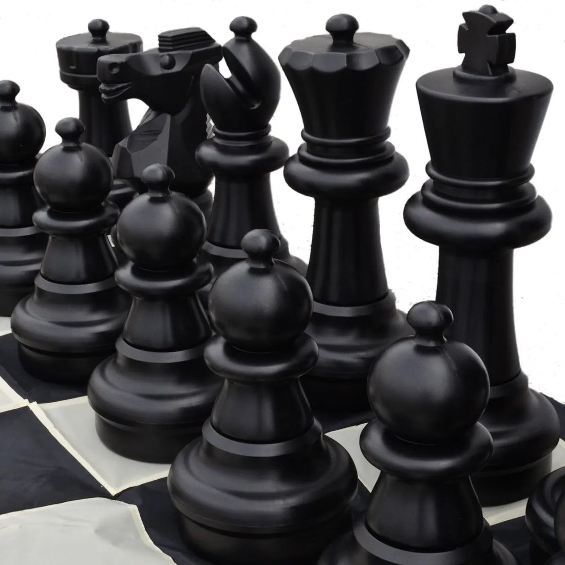King 12 Inch Mini Giant Chess Pieces - Checkmate & Chill 
