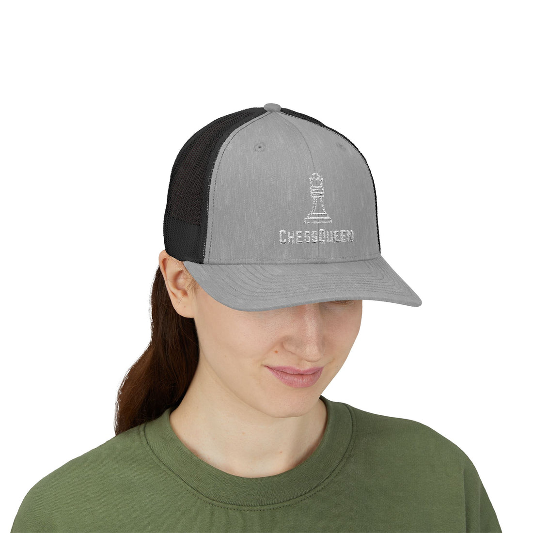 Chess Queen Snapback Trucker Cap - Checkmate & Chill 