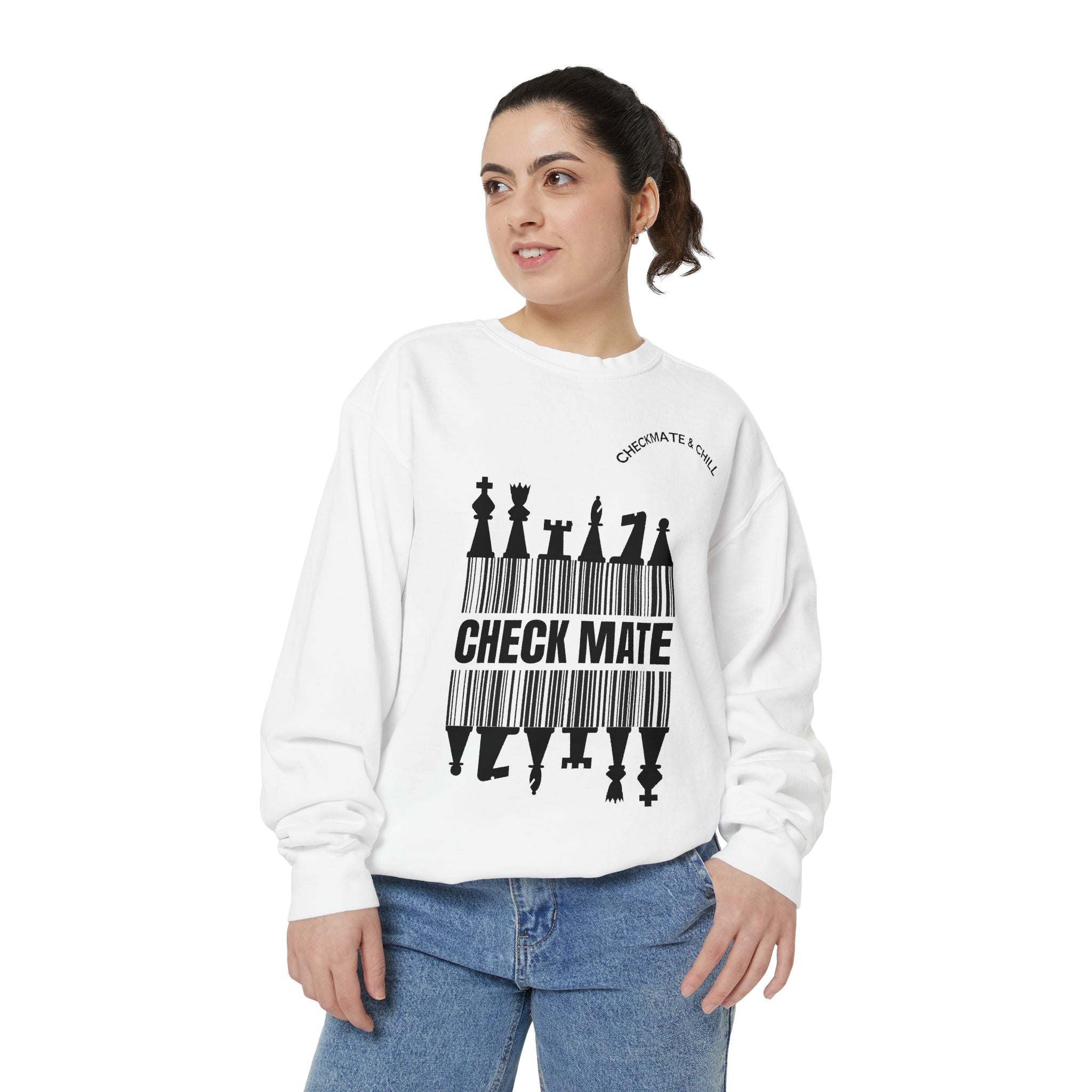 Unisex Chess Checkmate Sweatshirt - Checkmate & Chill 