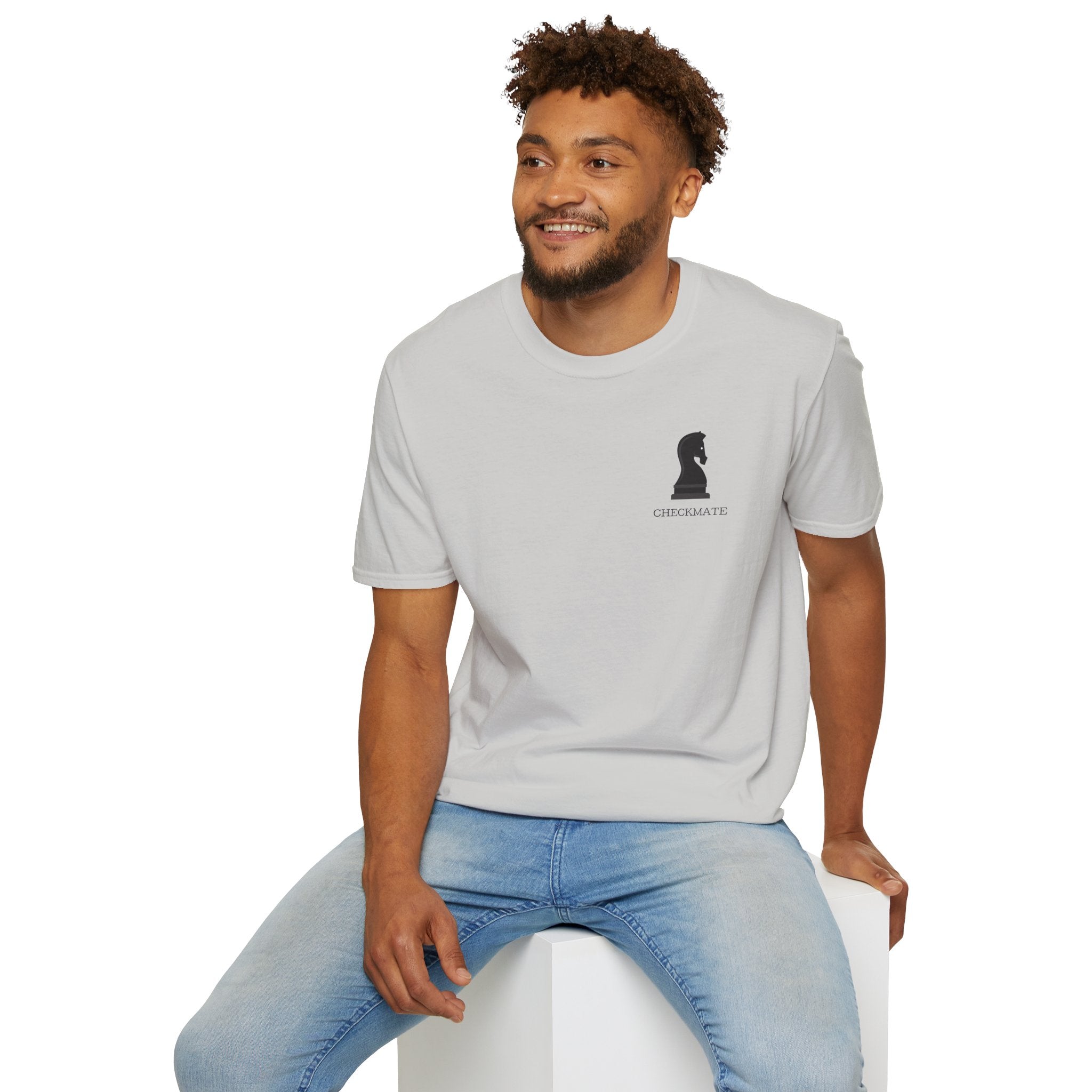Chic Chess Knight T-Shirt - Checkmate & Chill 