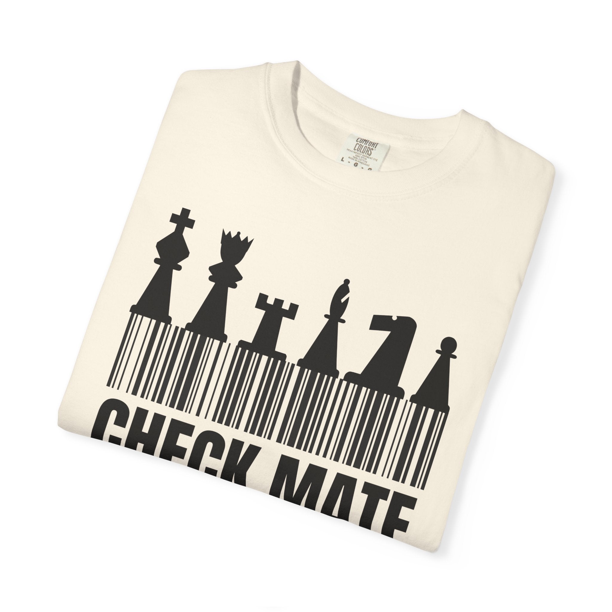 Garment-Dyed T-shirt - Chess Enthusiast Gift - 100% Cotton - Unisex - Checkmate & Chill 