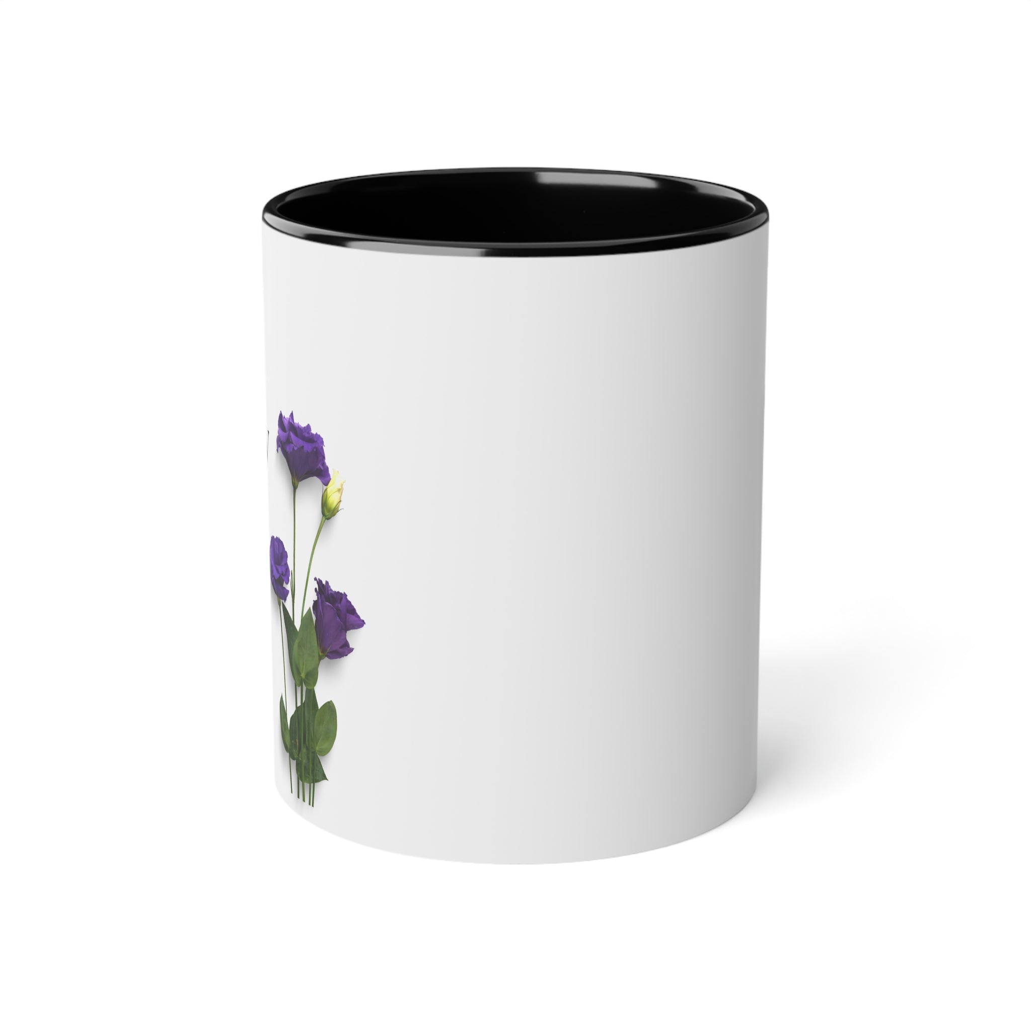 Empowering Floral Accent Mug, Motivational Coffee Cup - Checkmate & Chill 