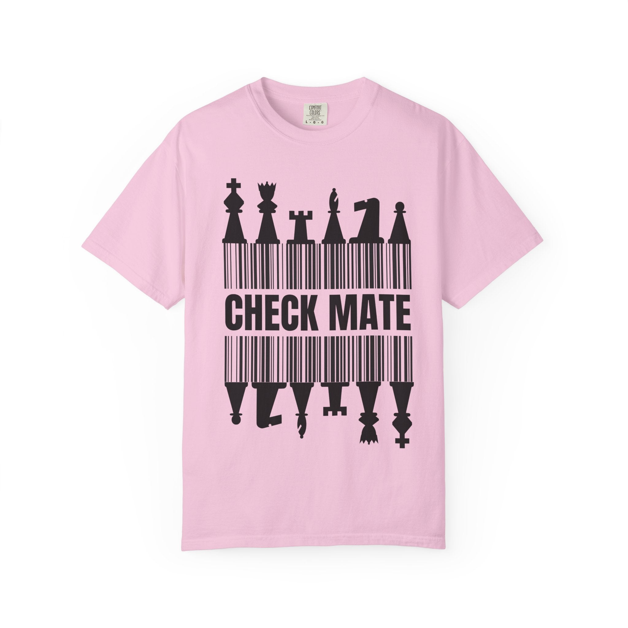 Garment-Dyed T-shirt - Chess Enthusiast Gift - 100% Cotton - Unisex - Checkmate & Chill 