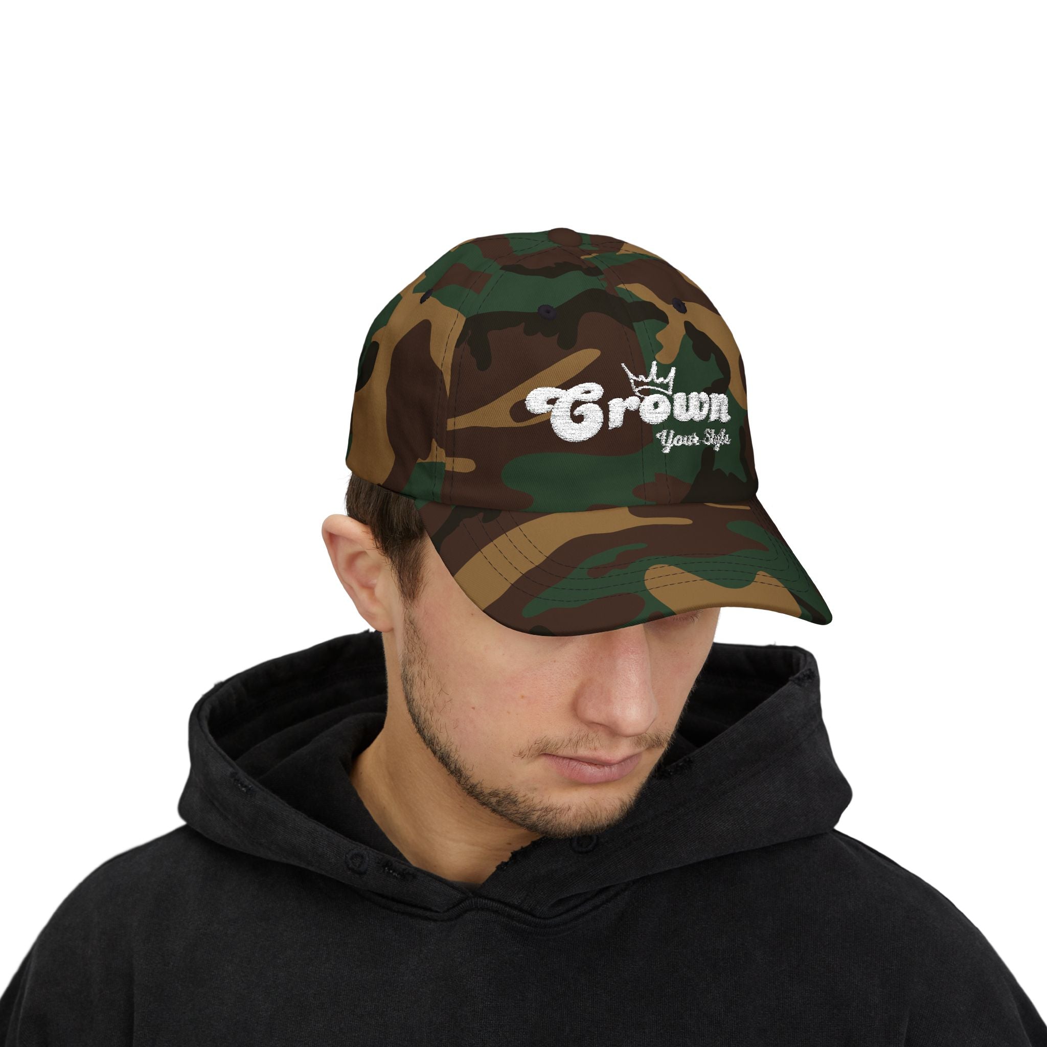Stylish Camouflage Hat for Outdoor Adventures - Checkmate & Chill 