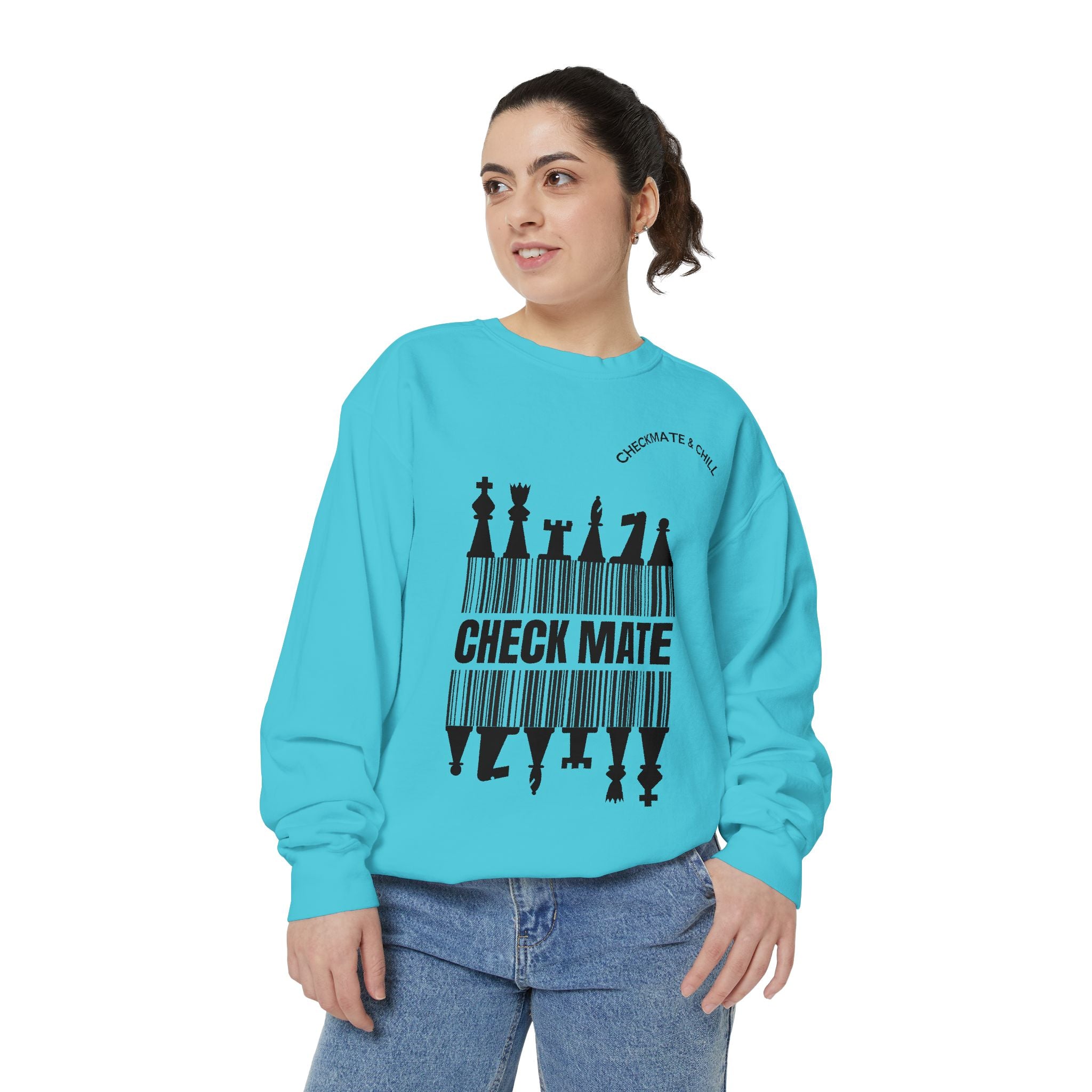Unisex Chess Checkmate Sweatshirt - Checkmate & Chill 