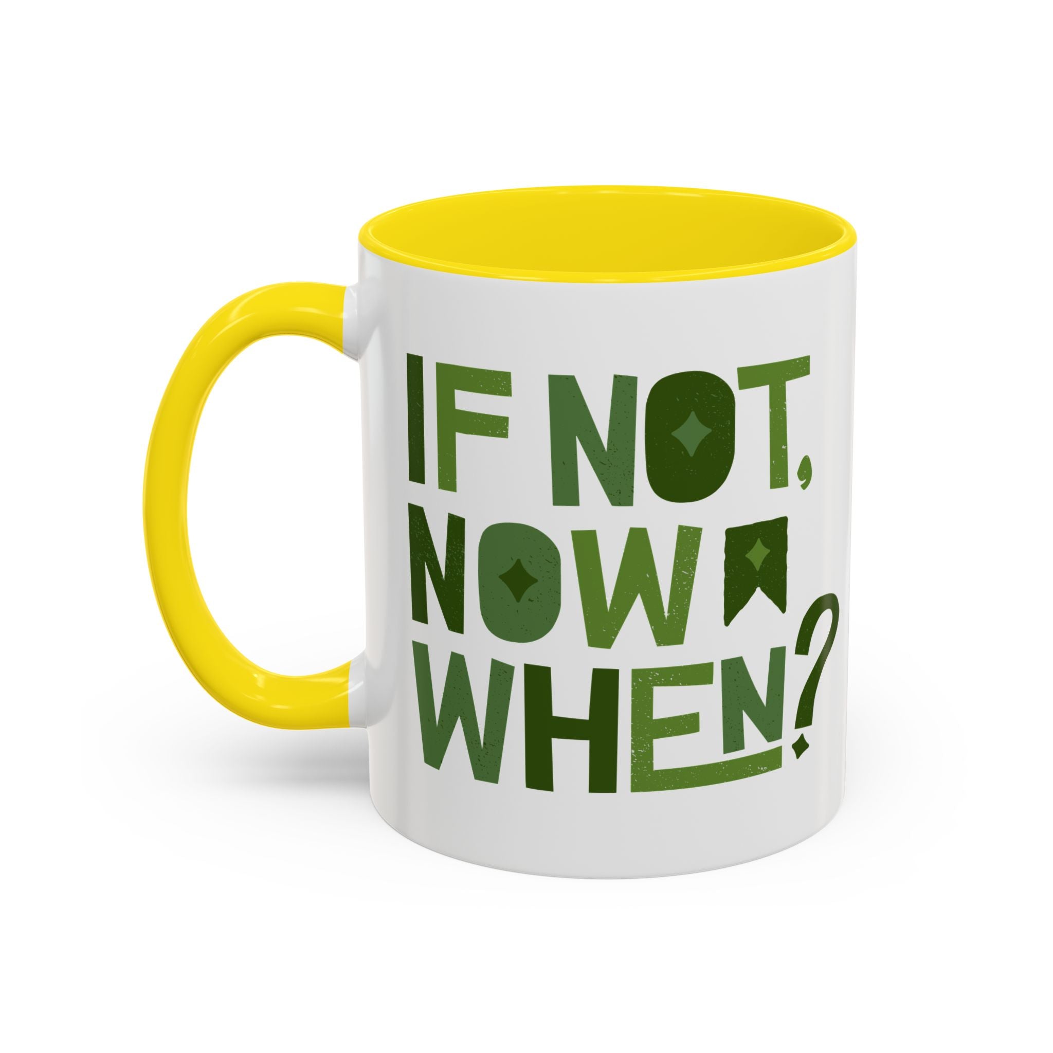 Fun Green Quote Mug for Coffee Lovers