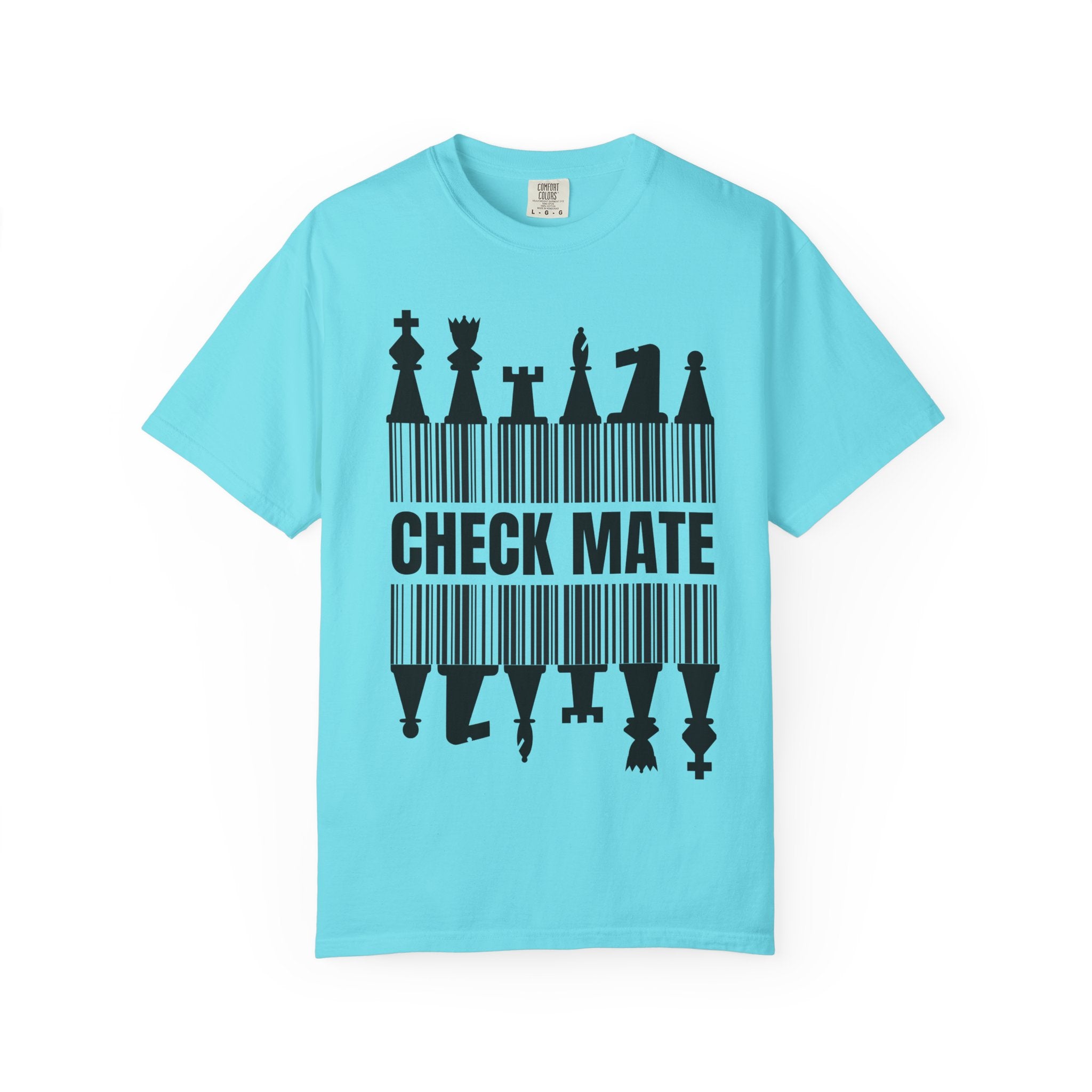 Garment-Dyed T-shirt - Chess Enthusiast Gift - 100% Cotton - Unisex - Checkmate & Chill 