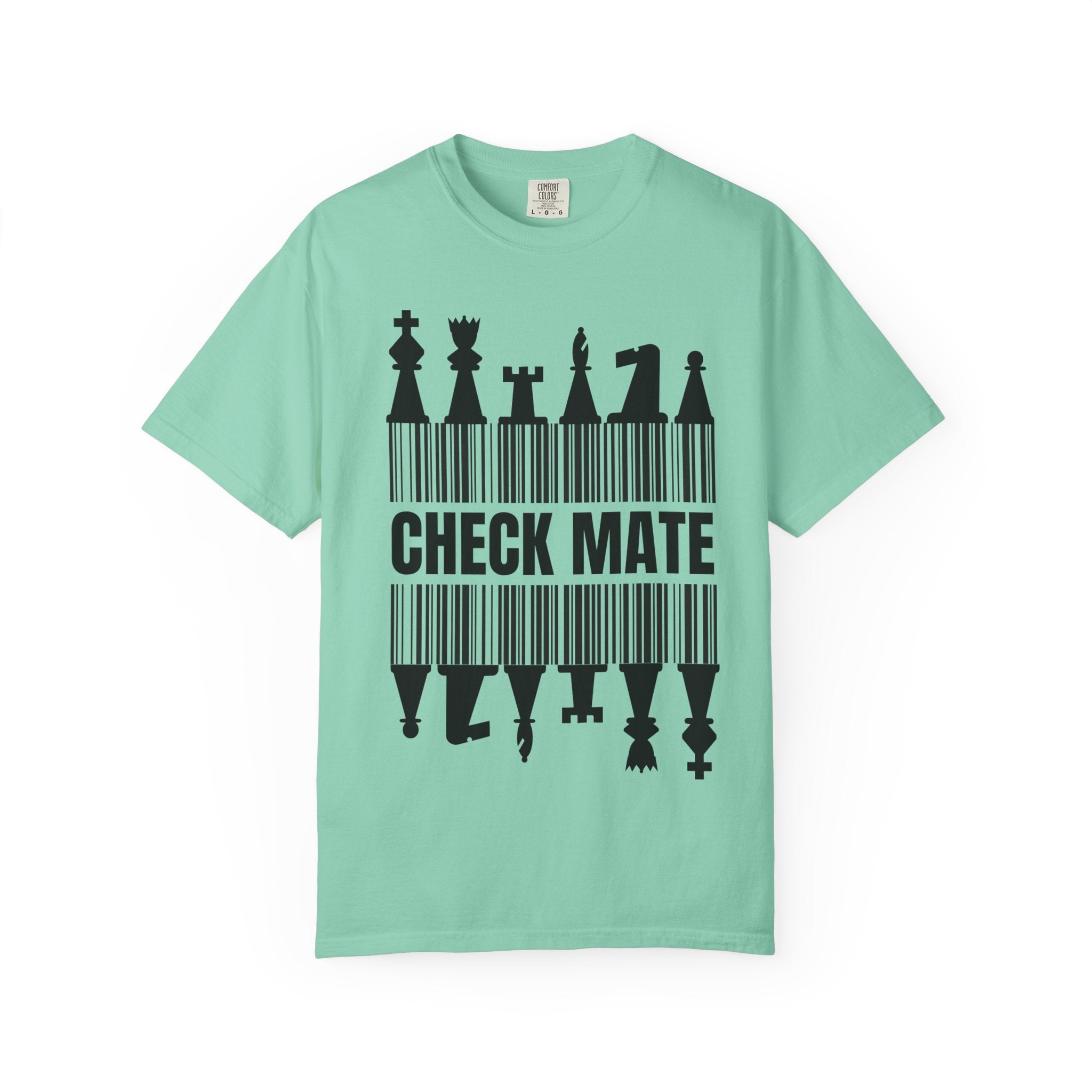 Garment-Dyed T-shirt - Chess Enthusiast Gift - 100% Cotton - Unisex - Checkmate & Chill 