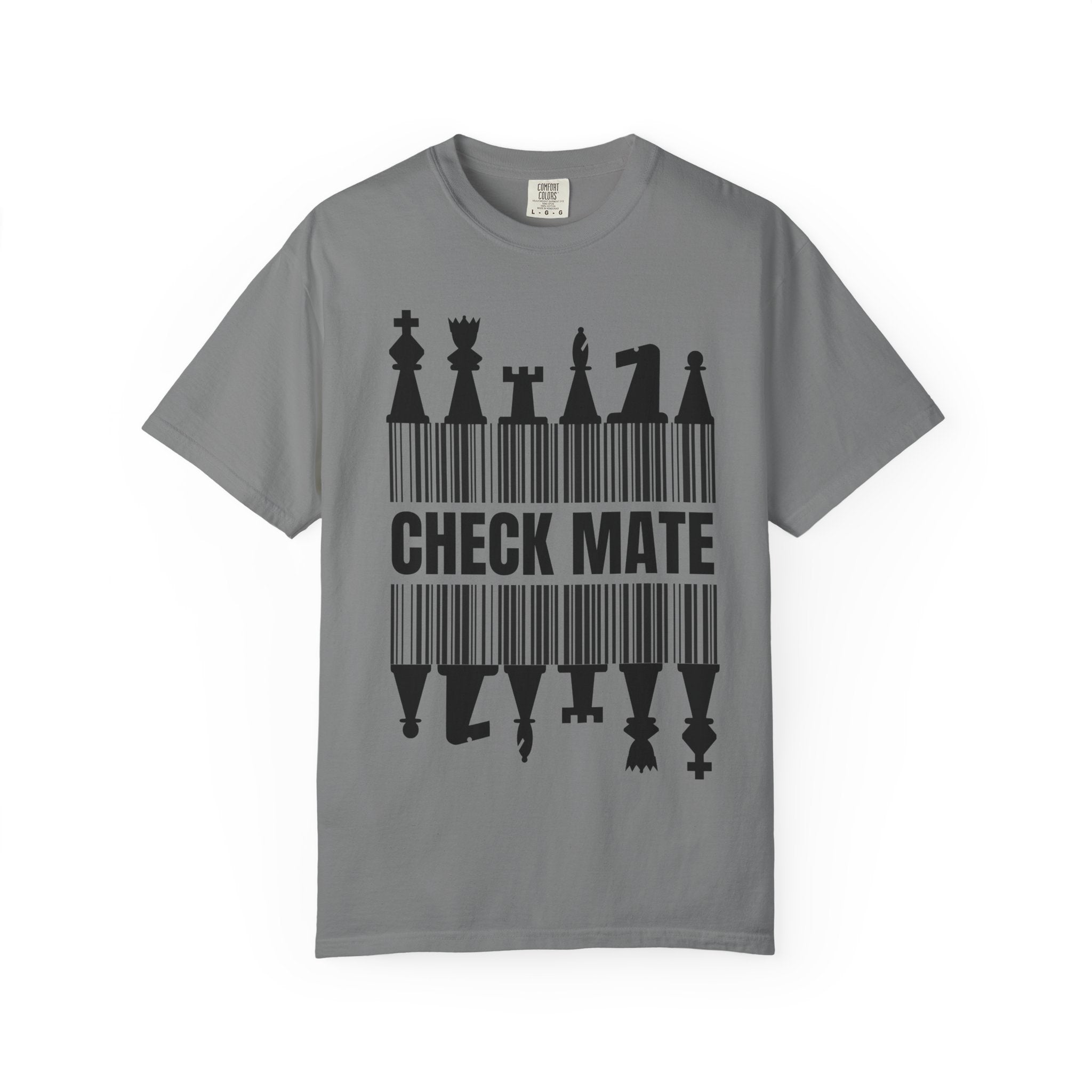 Garment-Dyed T-shirt - Chess Enthusiast Gift - 100% Cotton - Unisex - Checkmate & Chill 