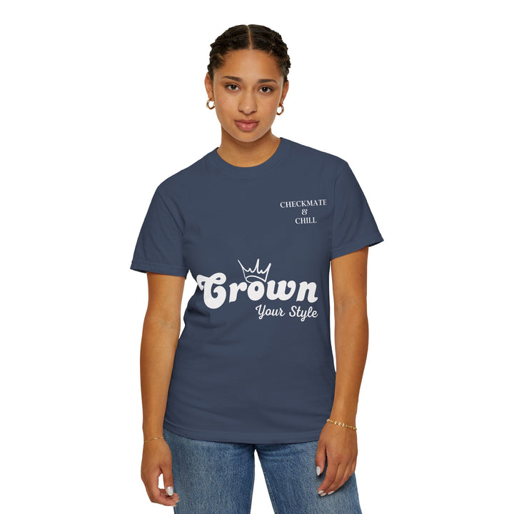 Checkmate & Chill Unisex Garment-Dyed T-shirt - Checkmate & Chill 