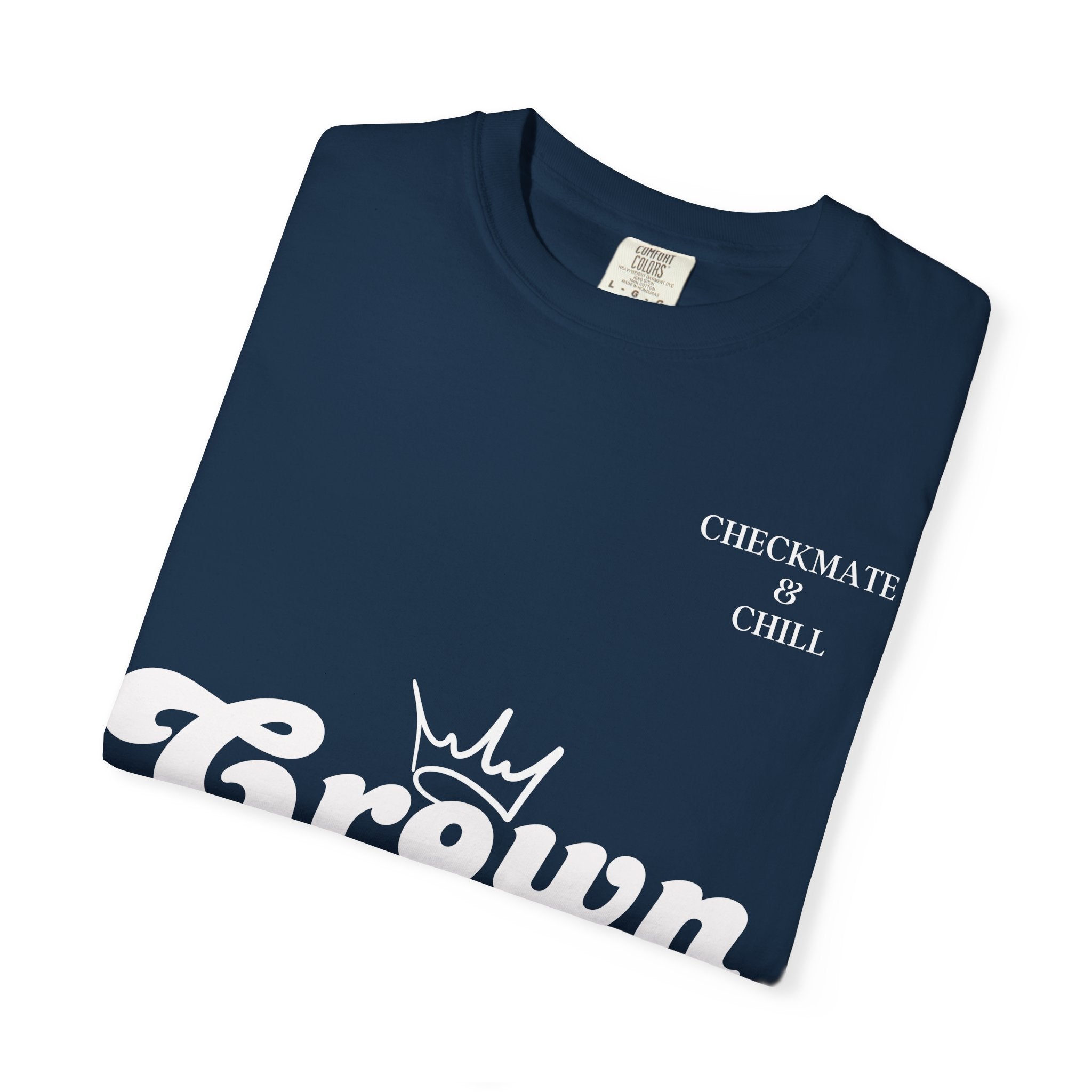Checkmate & Chill Unisex Garment-Dyed T-shirt - Checkmate & Chill 