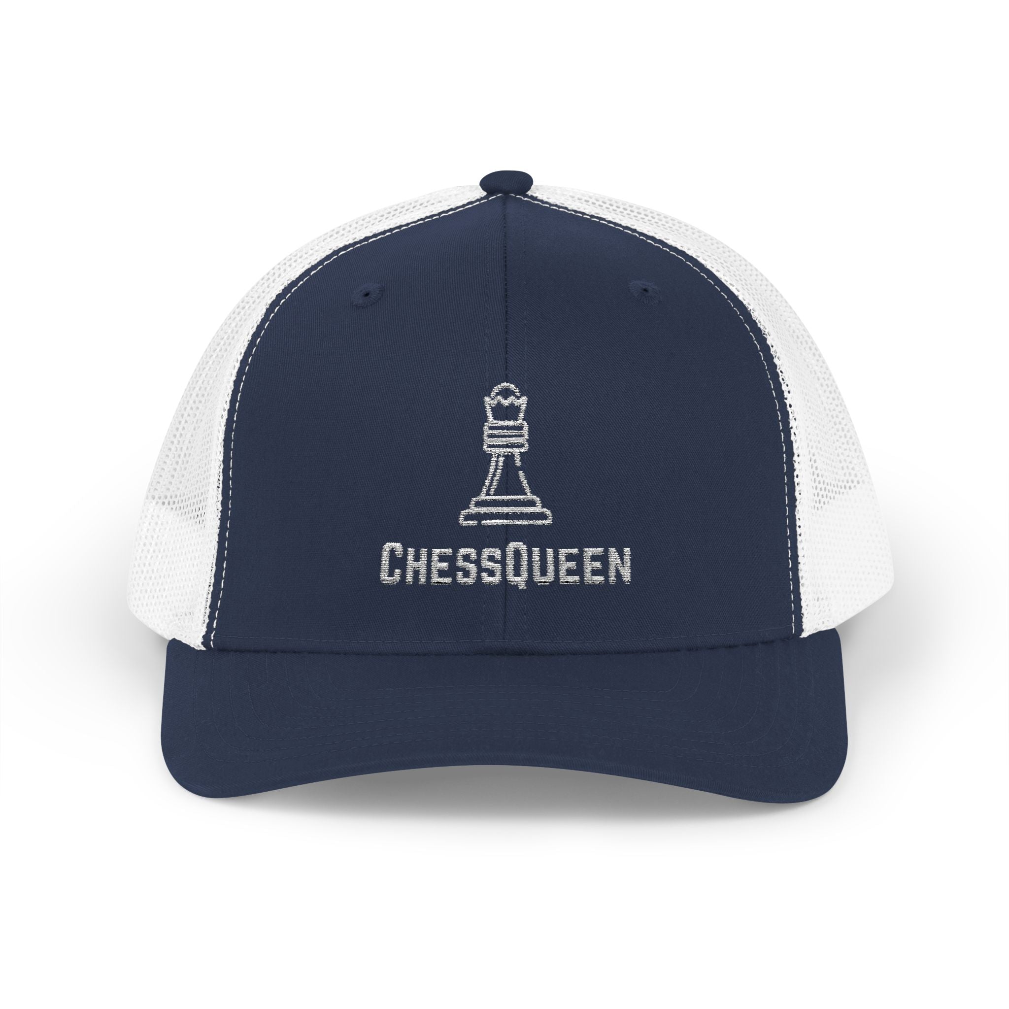 Chess Queen Snapback Trucker Cap - Checkmate & Chill 