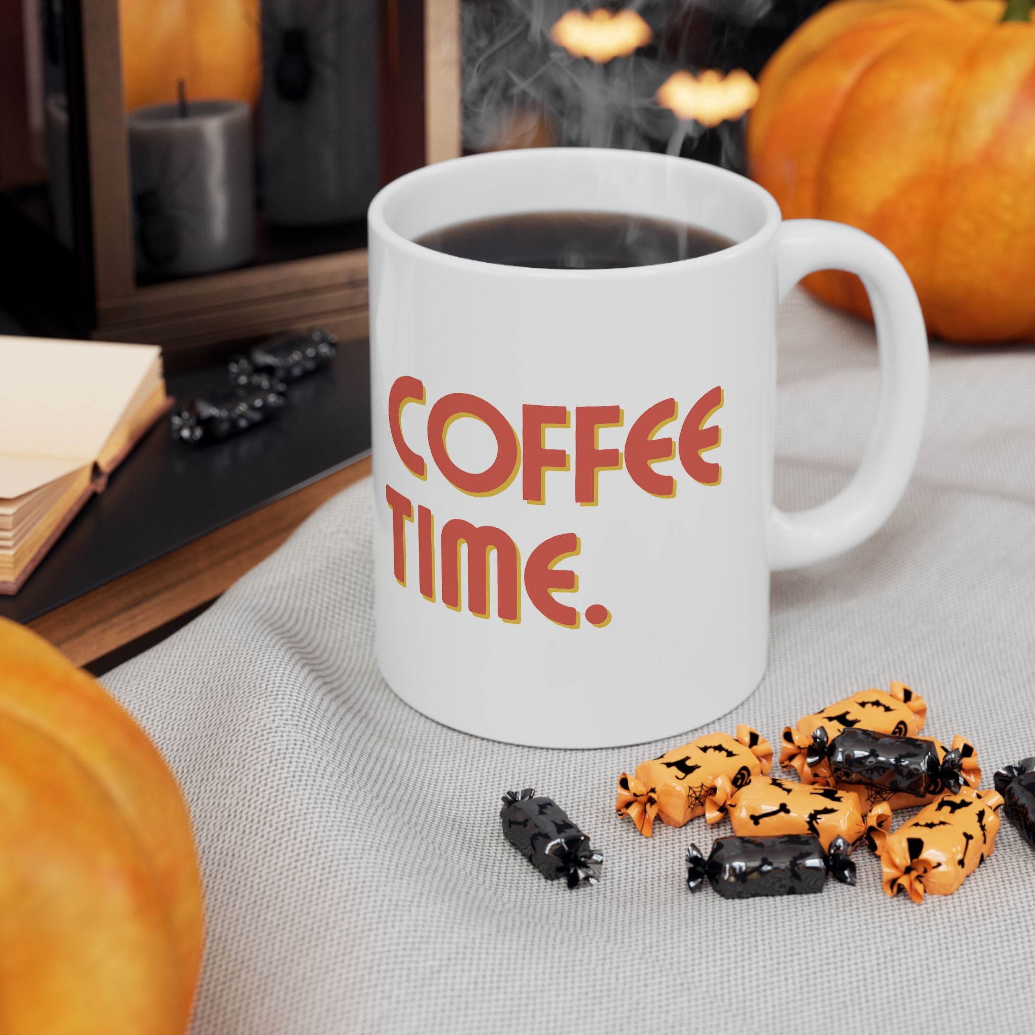 Cozy Times Ceramic Mug - Perfect for Coffee Lovers - Checkmate & Chill 