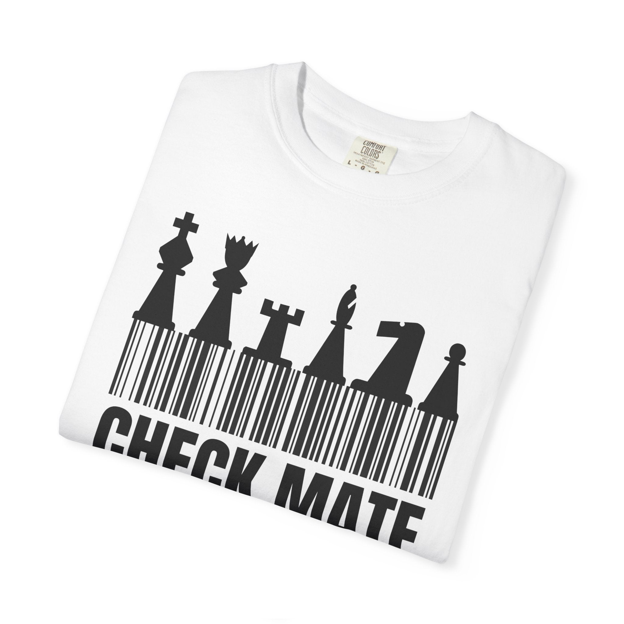 Garment-Dyed T-shirt - Chess Enthusiast Gift - 100% Cotton - Unisex - Checkmate & Chill 