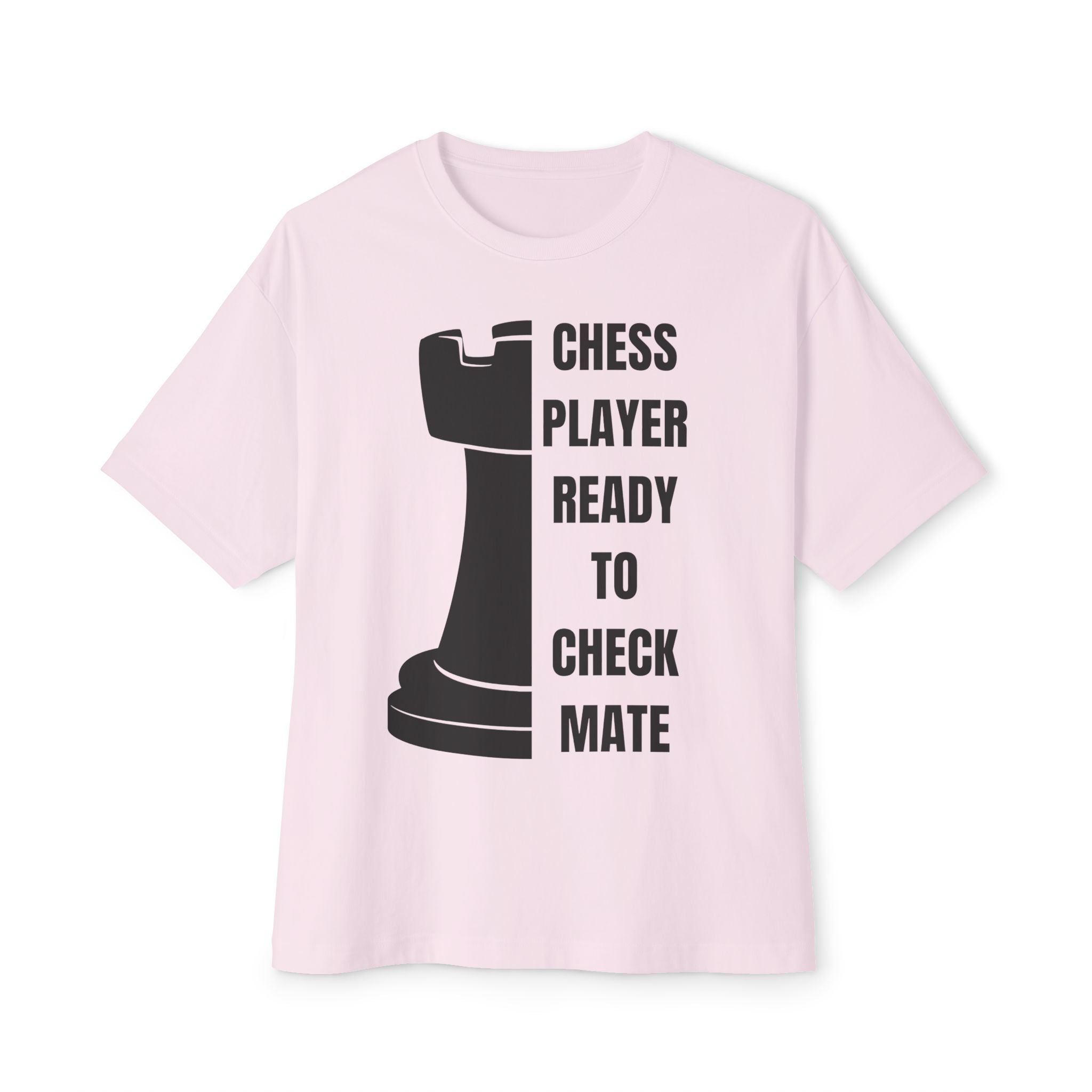 Oversized Box Tee - Checkmate & Chill 
