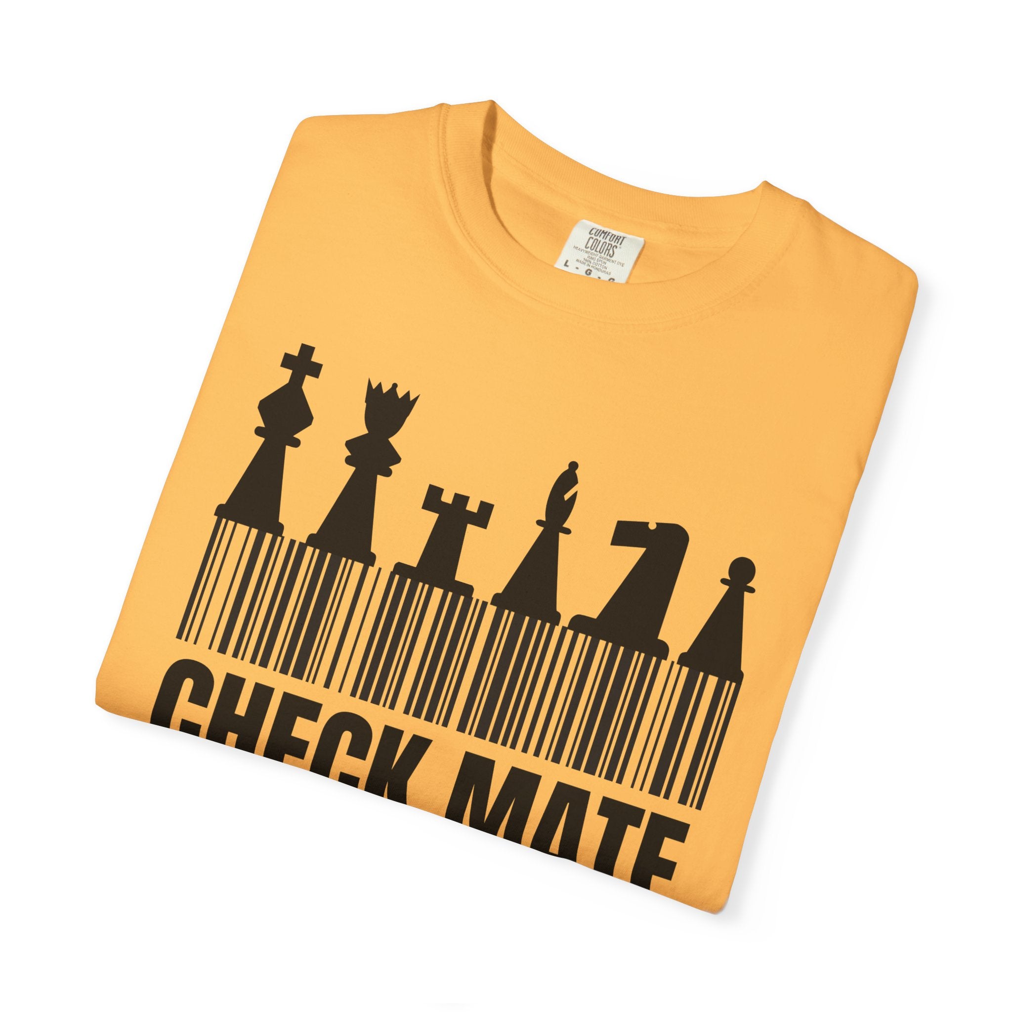Garment-Dyed T-shirt - Chess Enthusiast Gift - 100% Cotton - Unisex - Checkmate & Chill 