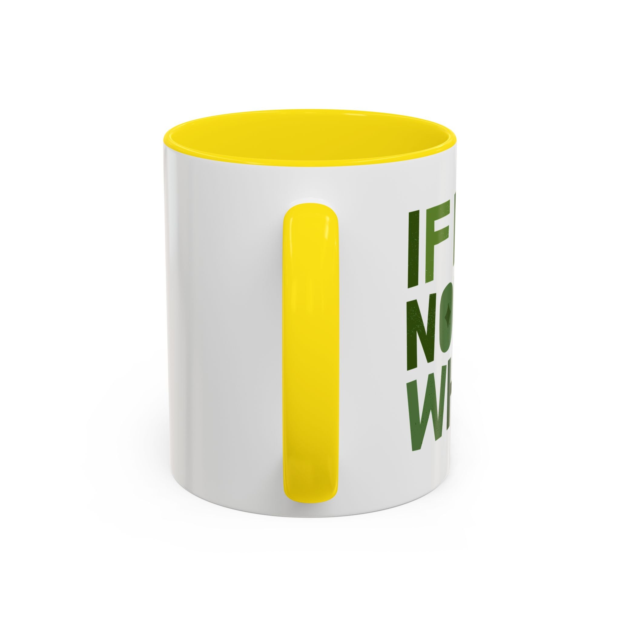 Fun Green Quote Mug for Coffee Lovers