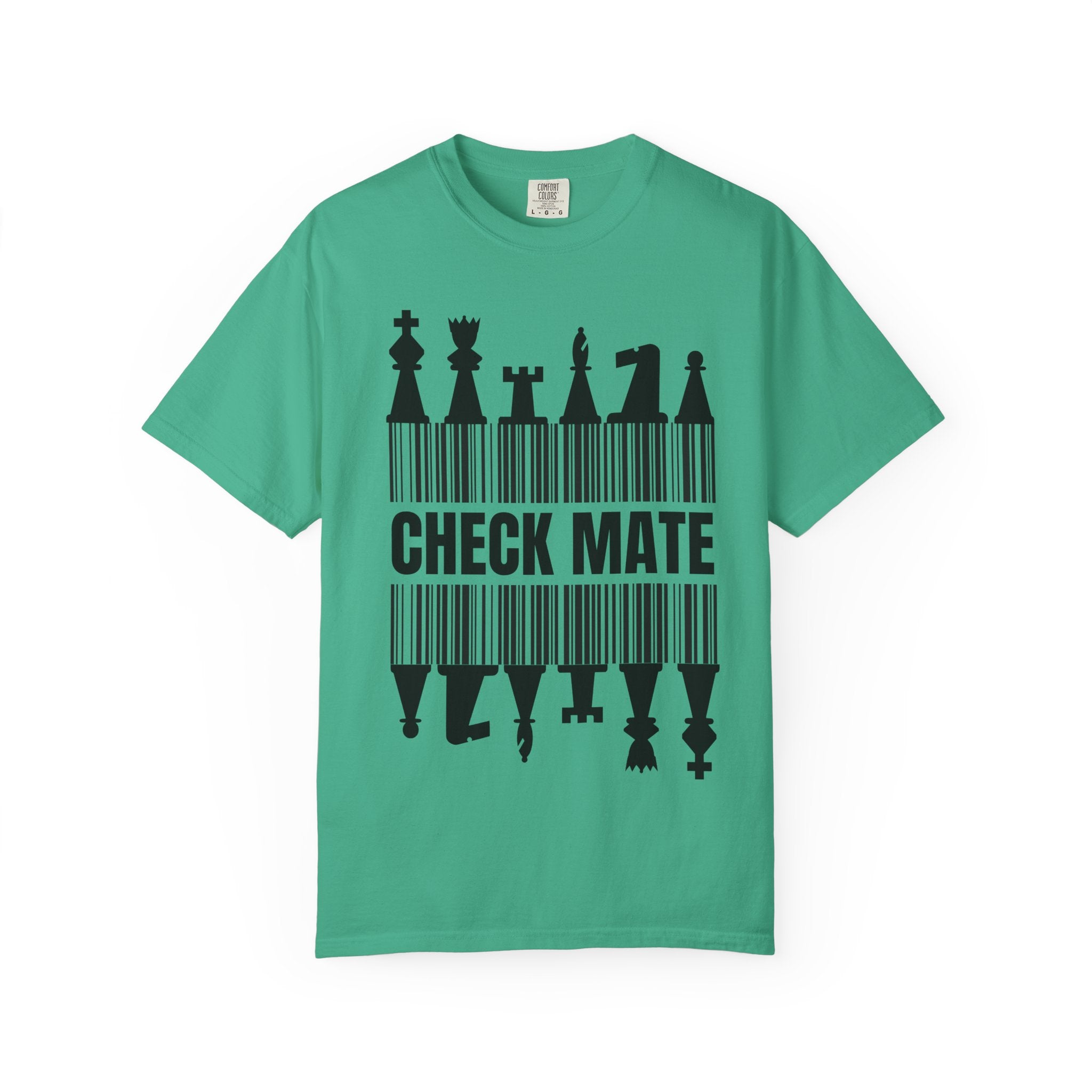 Garment-Dyed T-shirt - Chess Enthusiast Gift - 100% Cotton - Unisex - Checkmate & Chill 