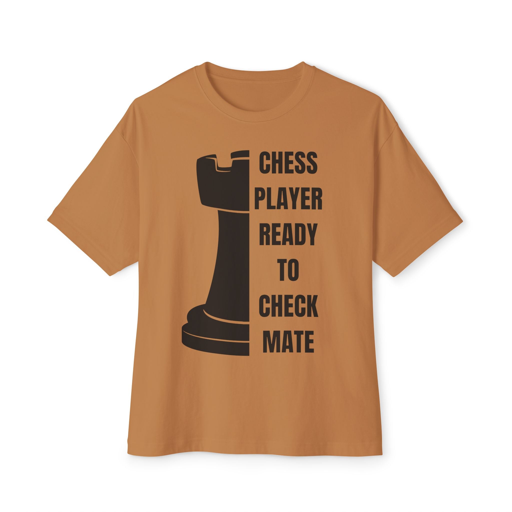 Oversized Box Tee - Checkmate & Chill 