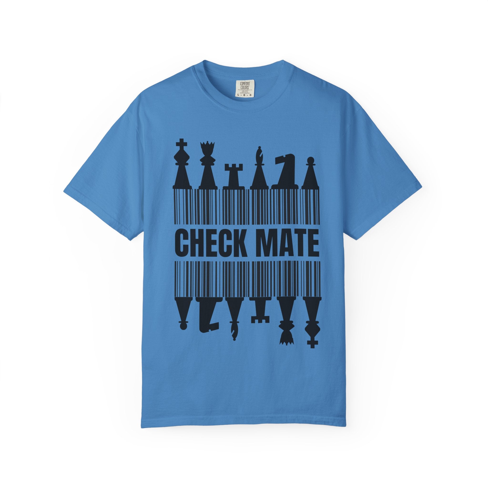 Garment-Dyed T-shirt - Chess Enthusiast Gift - 100% Cotton - Unisex - Checkmate & Chill 