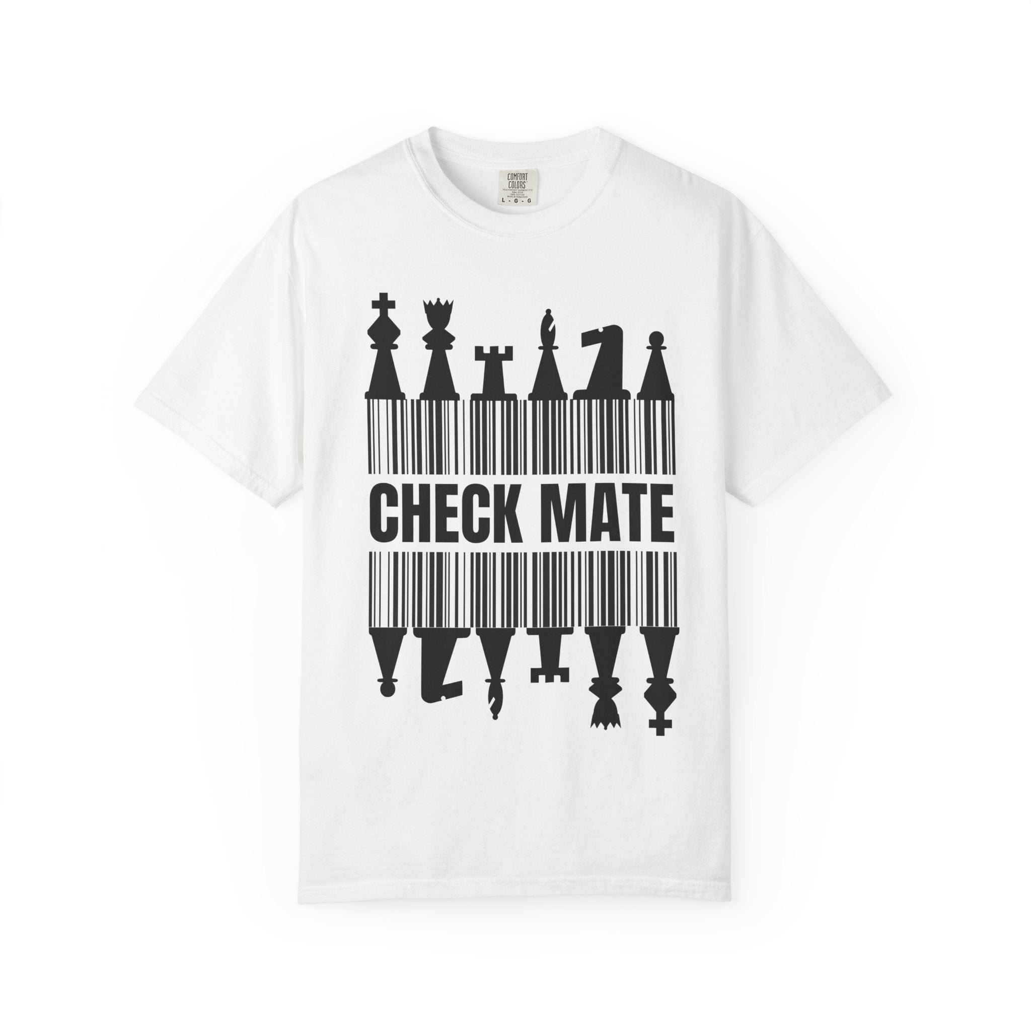 Garment-Dyed T-shirt - Chess Enthusiast Gift - 100% Cotton - Unisex - Checkmate & Chill 