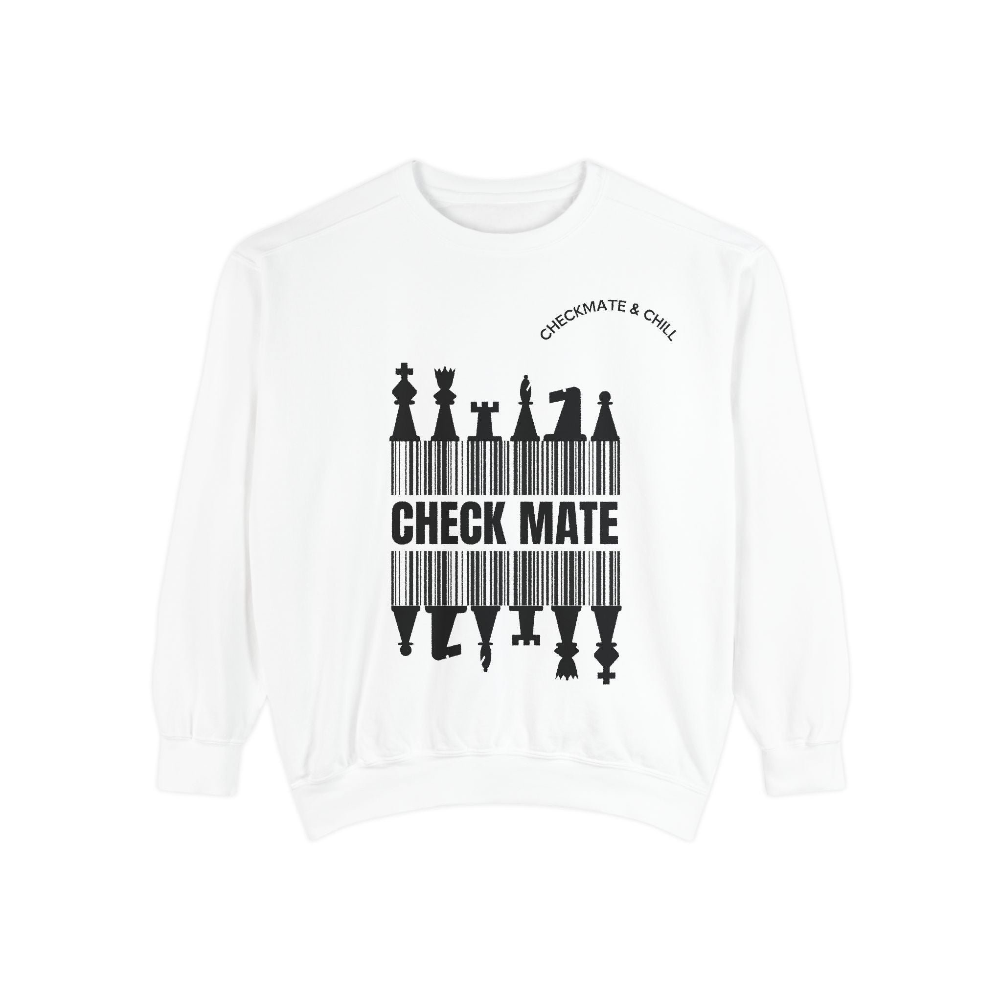 Unisex Chess Checkmate Sweatshirt - Checkmate & Chill 