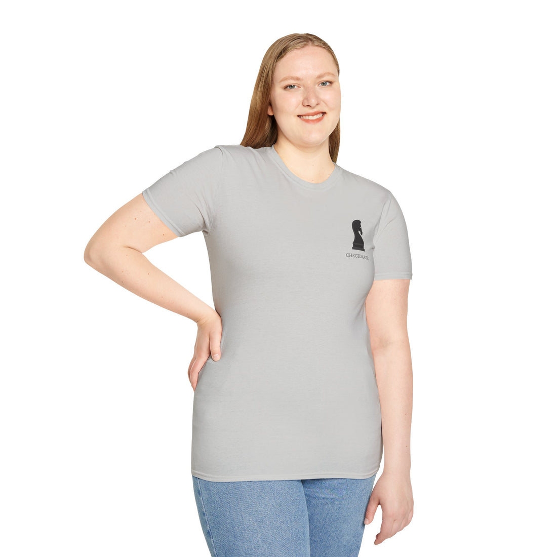 Chic Chess Knight T-Shirt - Checkmate & Chill 