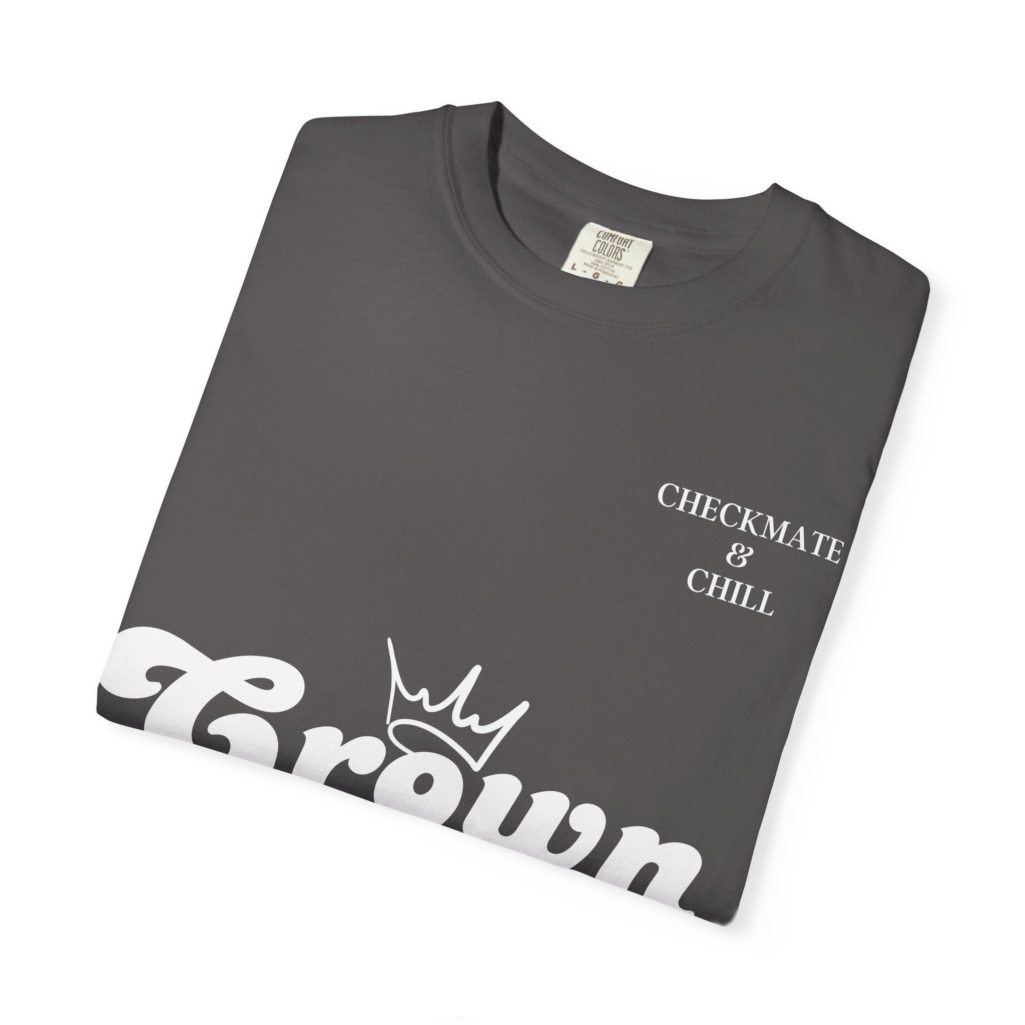 Checkmate & Chill Unisex Garment-Dyed T-shirt - Checkmate & Chill 