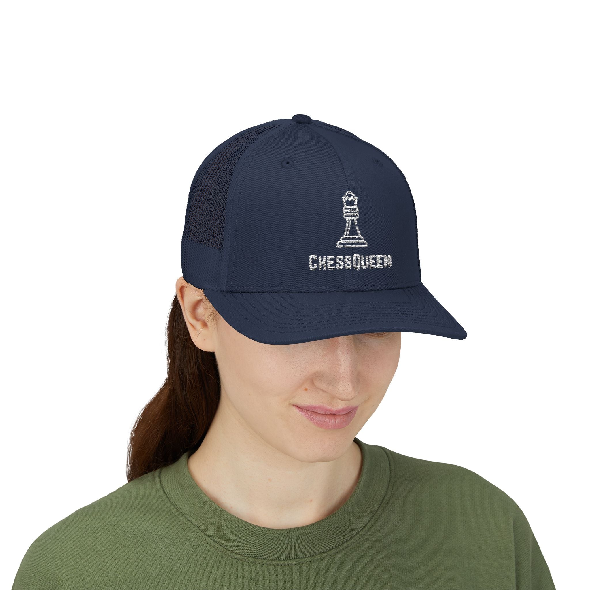 Chess Queen Snapback Trucker Cap