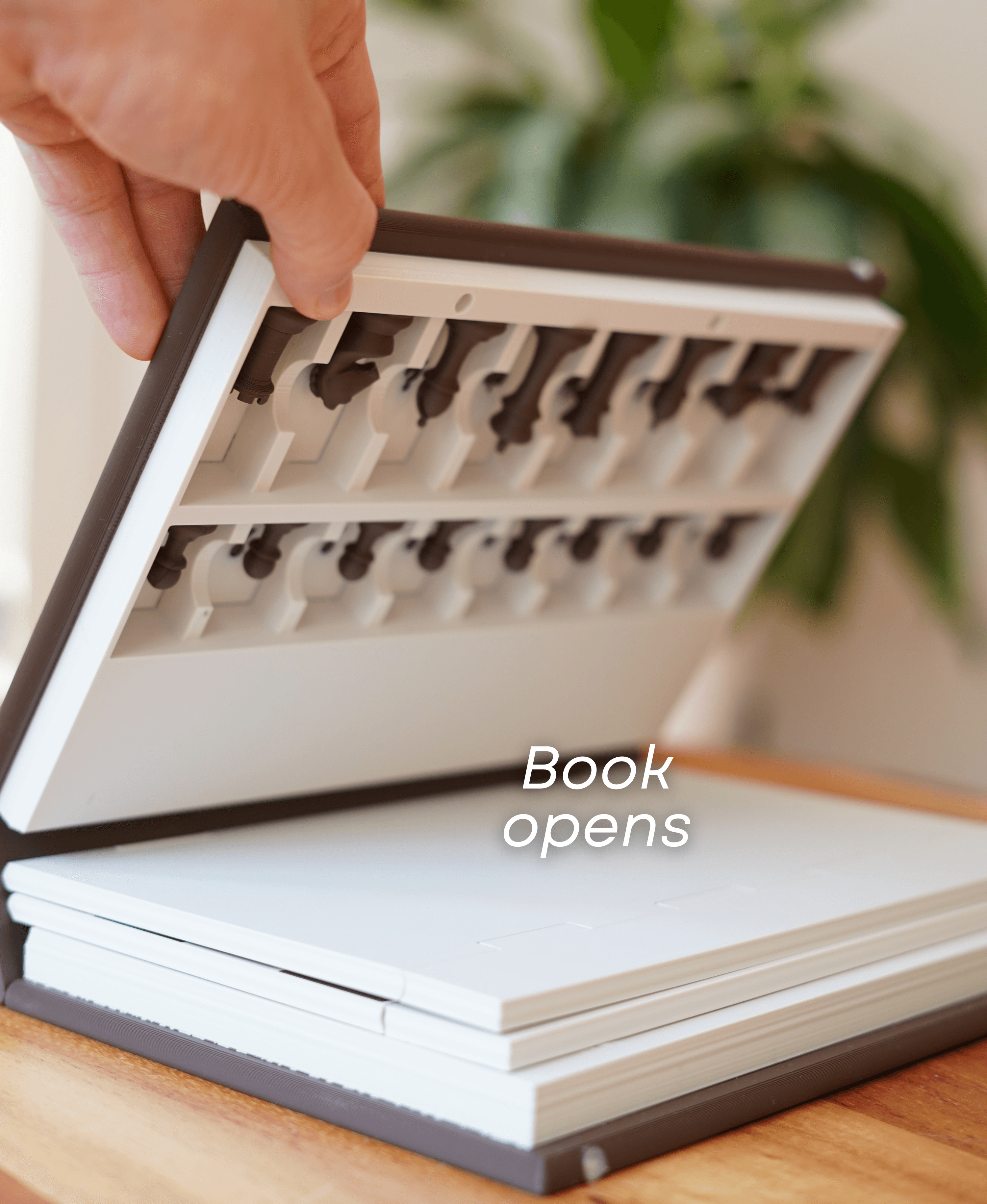 PlayBook’d Chess – Book-Style Magnetic Foldable Chess Set