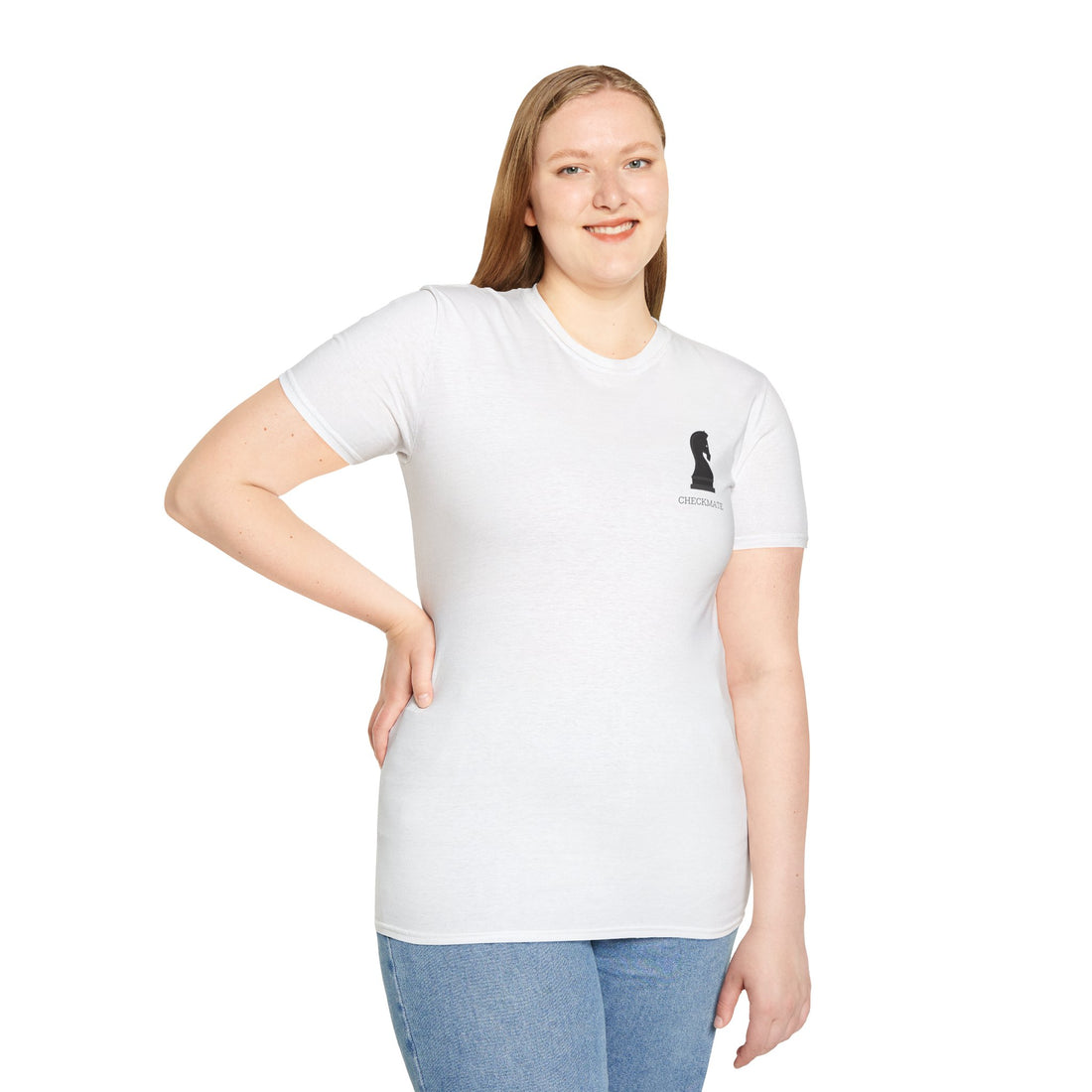 Chic Chess Knight T-Shirt - Checkmate & Chill 