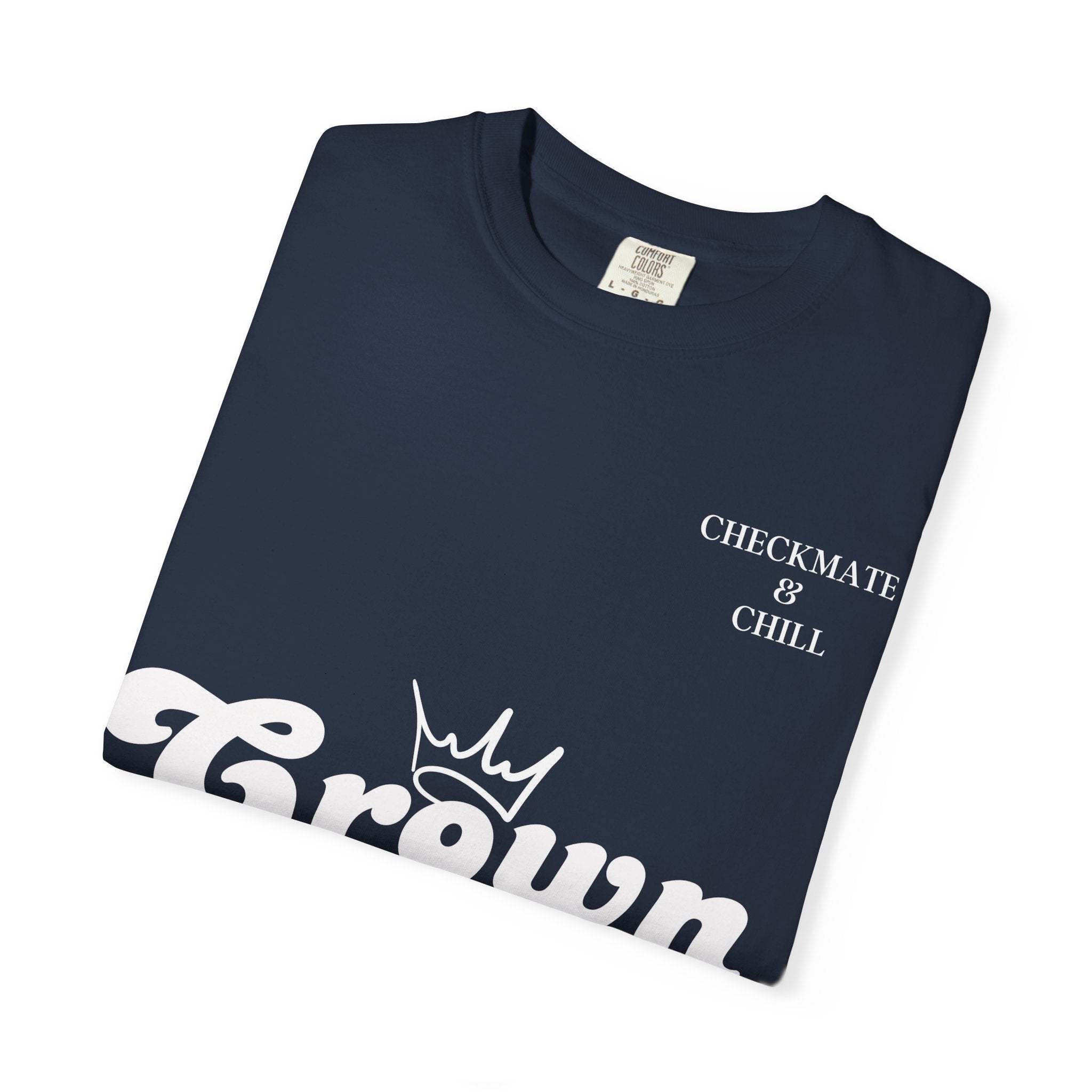 Checkmate & Chill Unisex Garment-Dyed T-shirt - Checkmate & Chill 