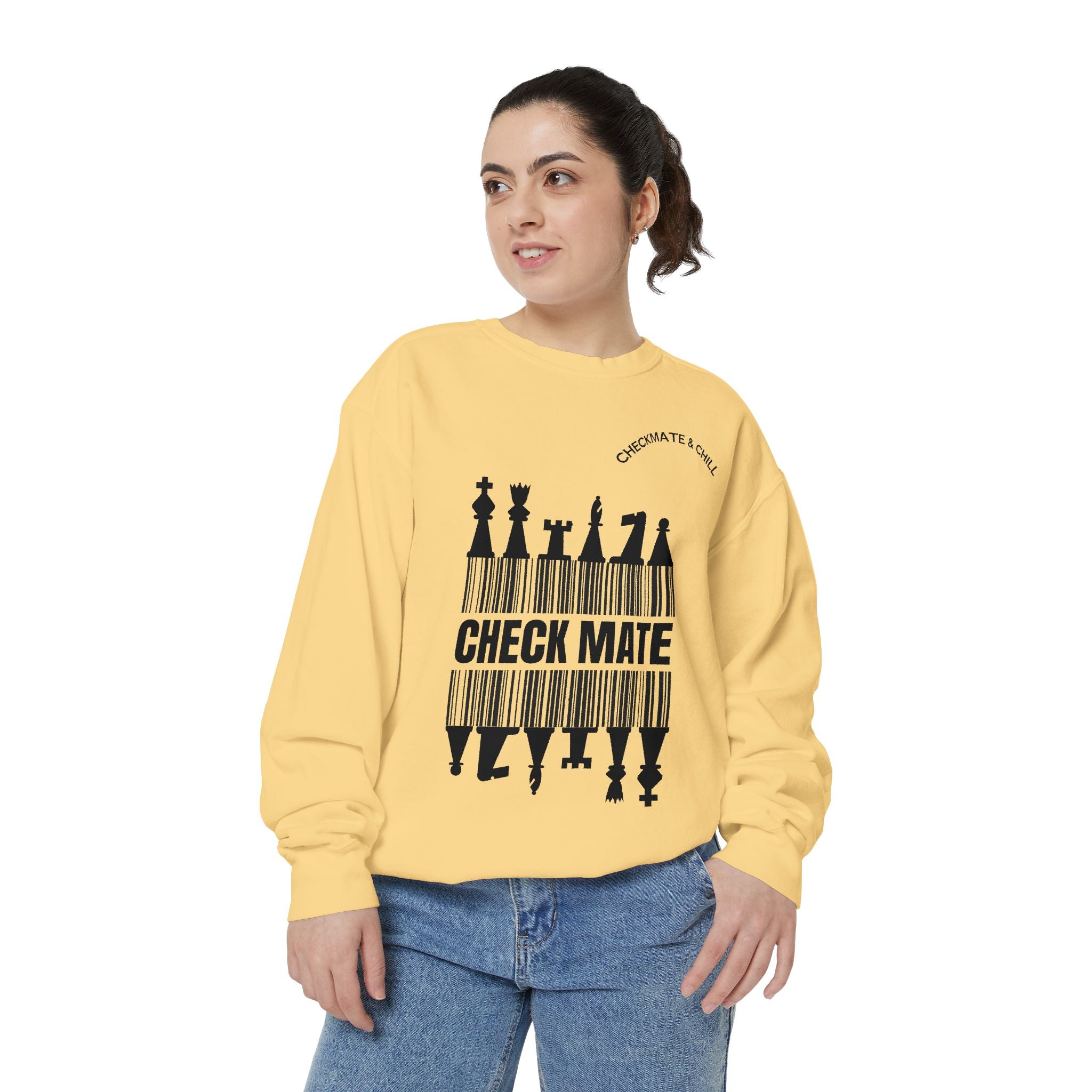 Unisex Chess Checkmate Sweatshirt - Checkmate & Chill 