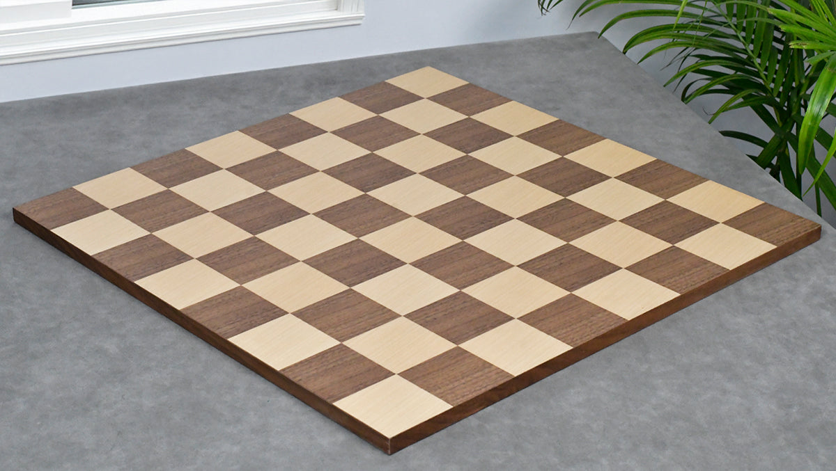 Soviet-Style Chess Set – 3.7” Sheesham Pieces & Walnut Maple Board