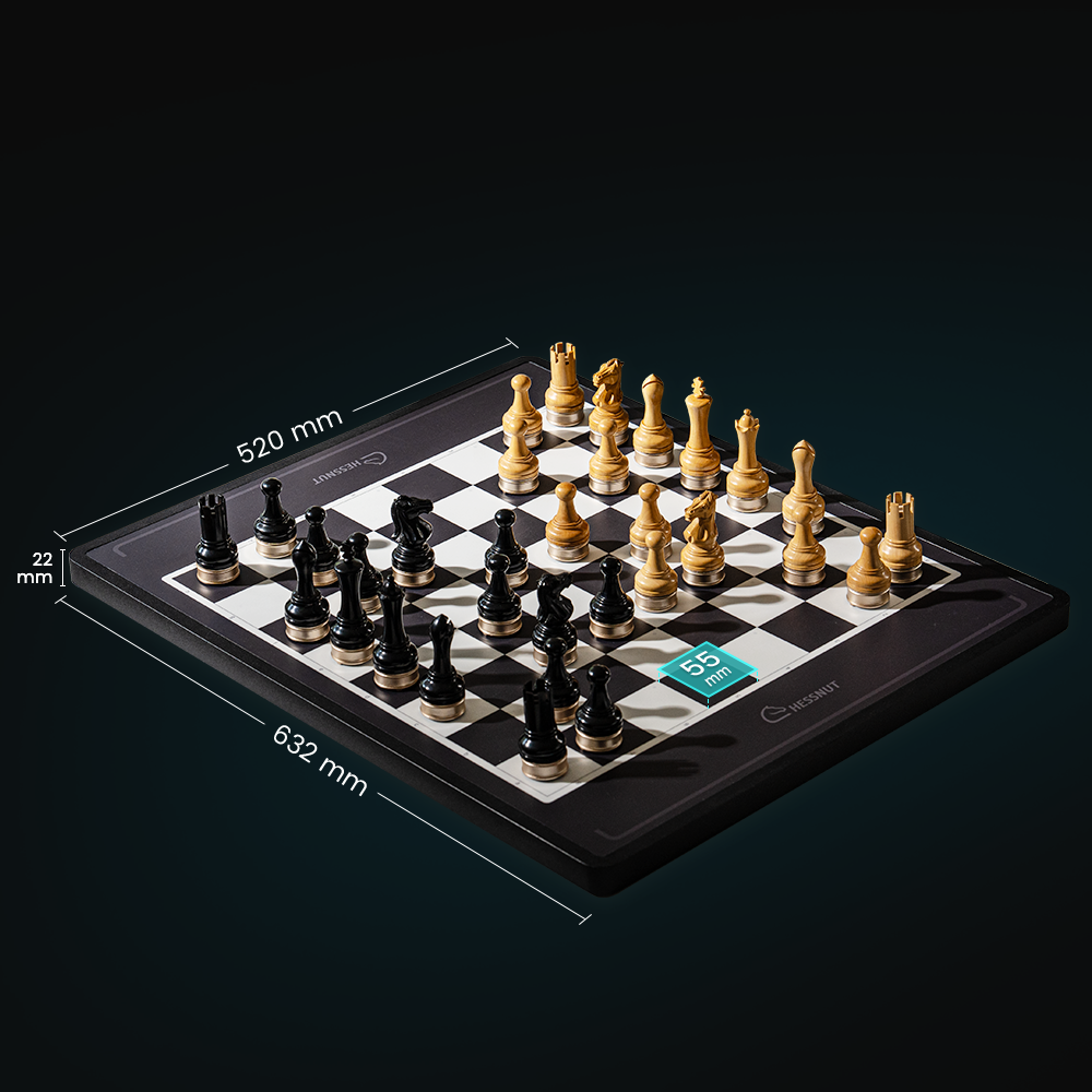 Chessnut Move – Advanced Robotic Chessboard with Wooden Pieces