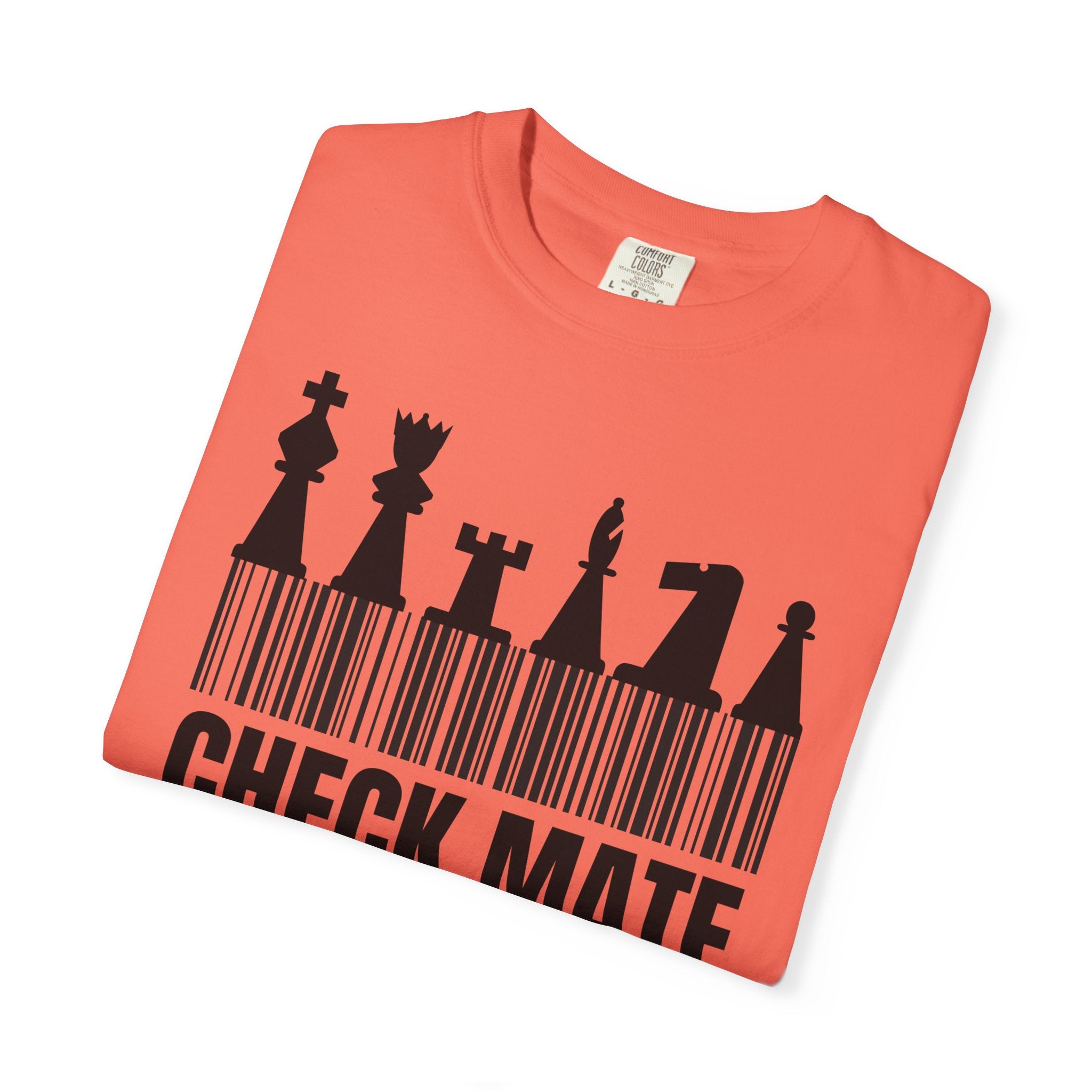 Garment-Dyed T-shirt - Chess Enthusiast Gift - 100% Cotton - Unisex - Checkmate & Chill 