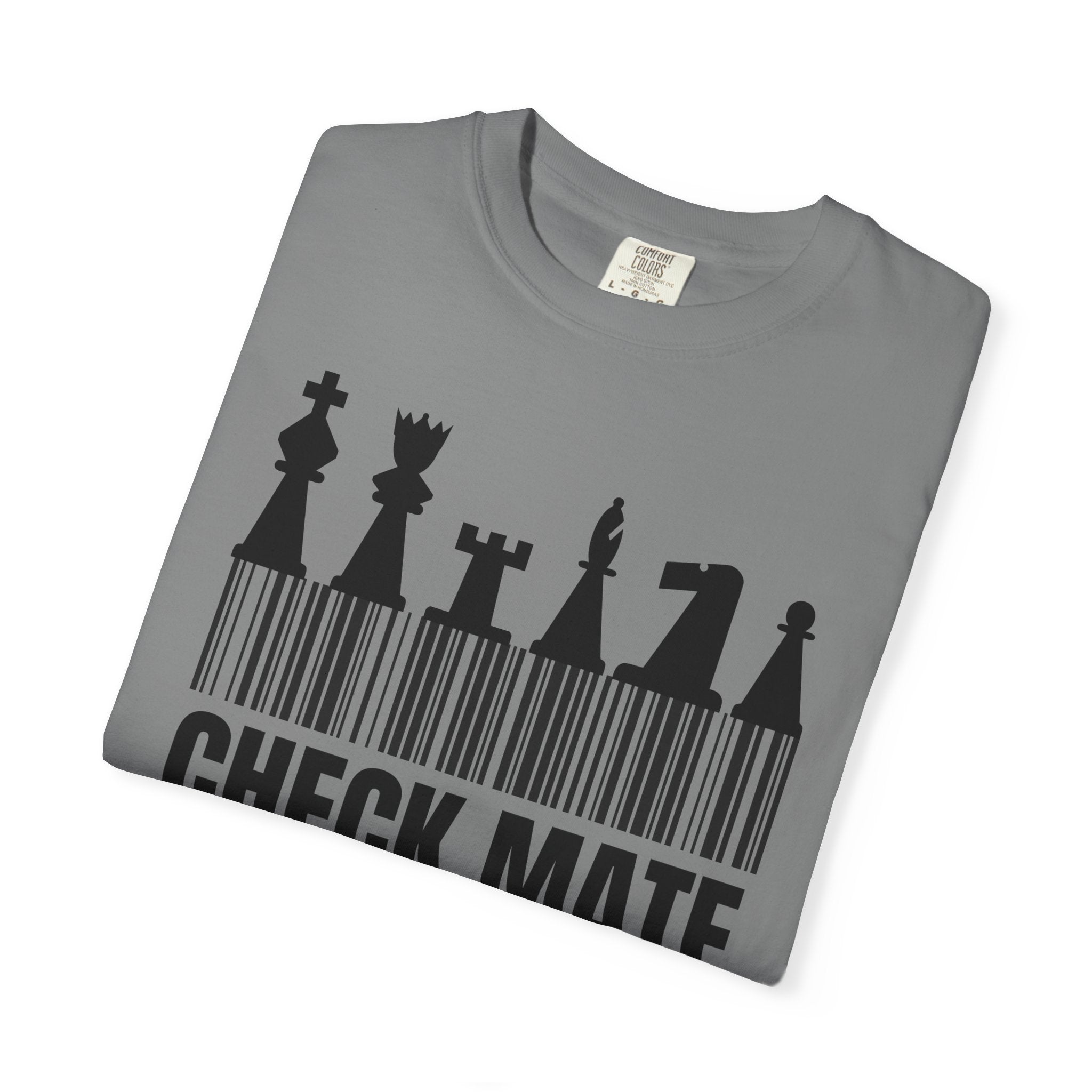 Garment-Dyed T-shirt - Chess Enthusiast Gift - 100% Cotton - Unisex - Checkmate & Chill 