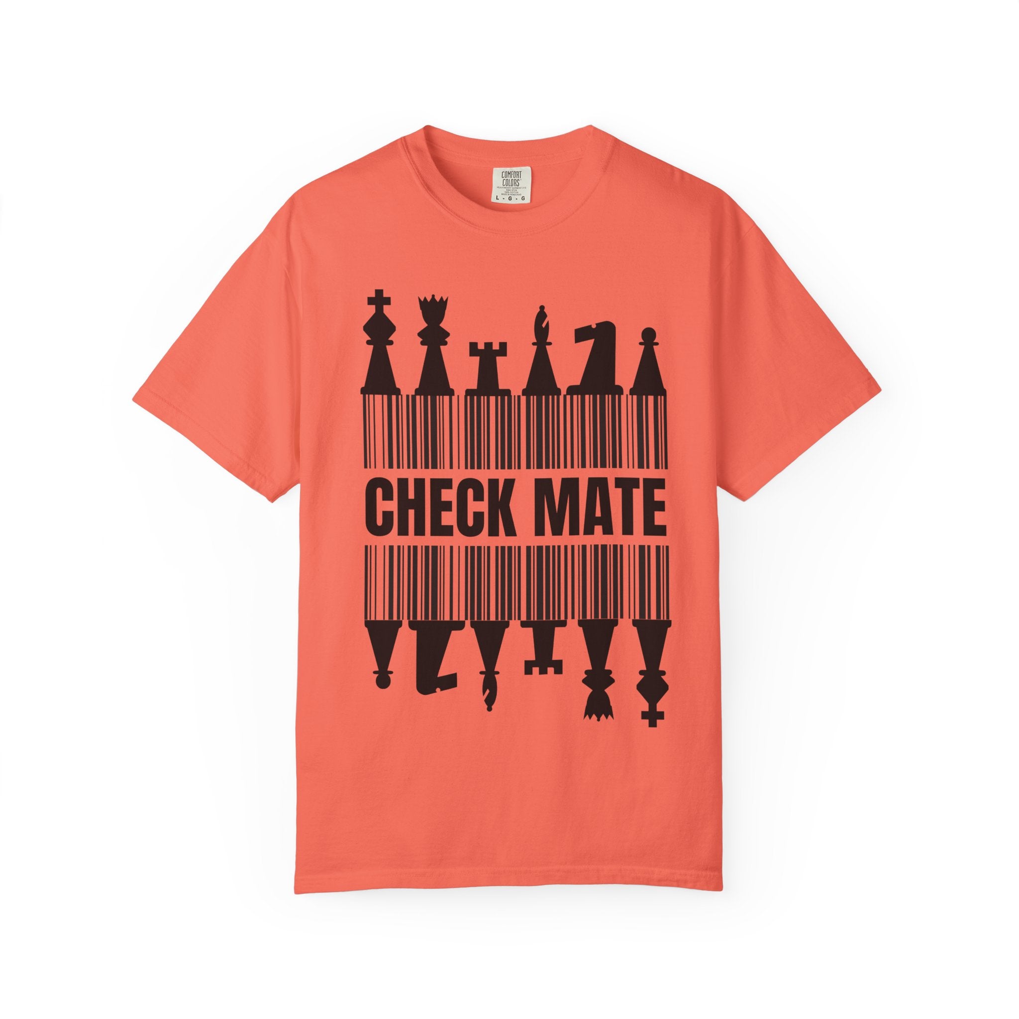Garment-Dyed T-shirt - Chess Enthusiast Gift - 100% Cotton - Unisex - Checkmate & Chill 