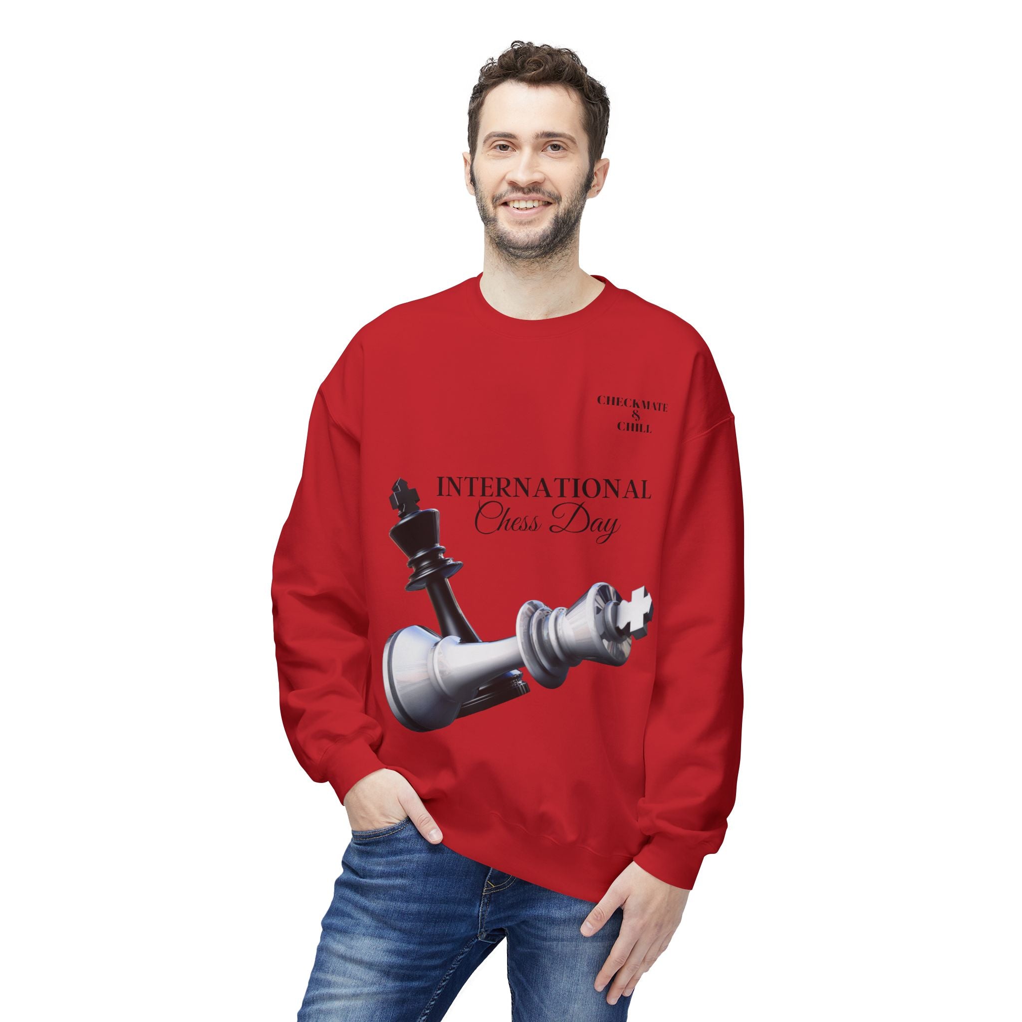 Chess Day Sweatshirt | Unisex Crewneck for Chess Lovers