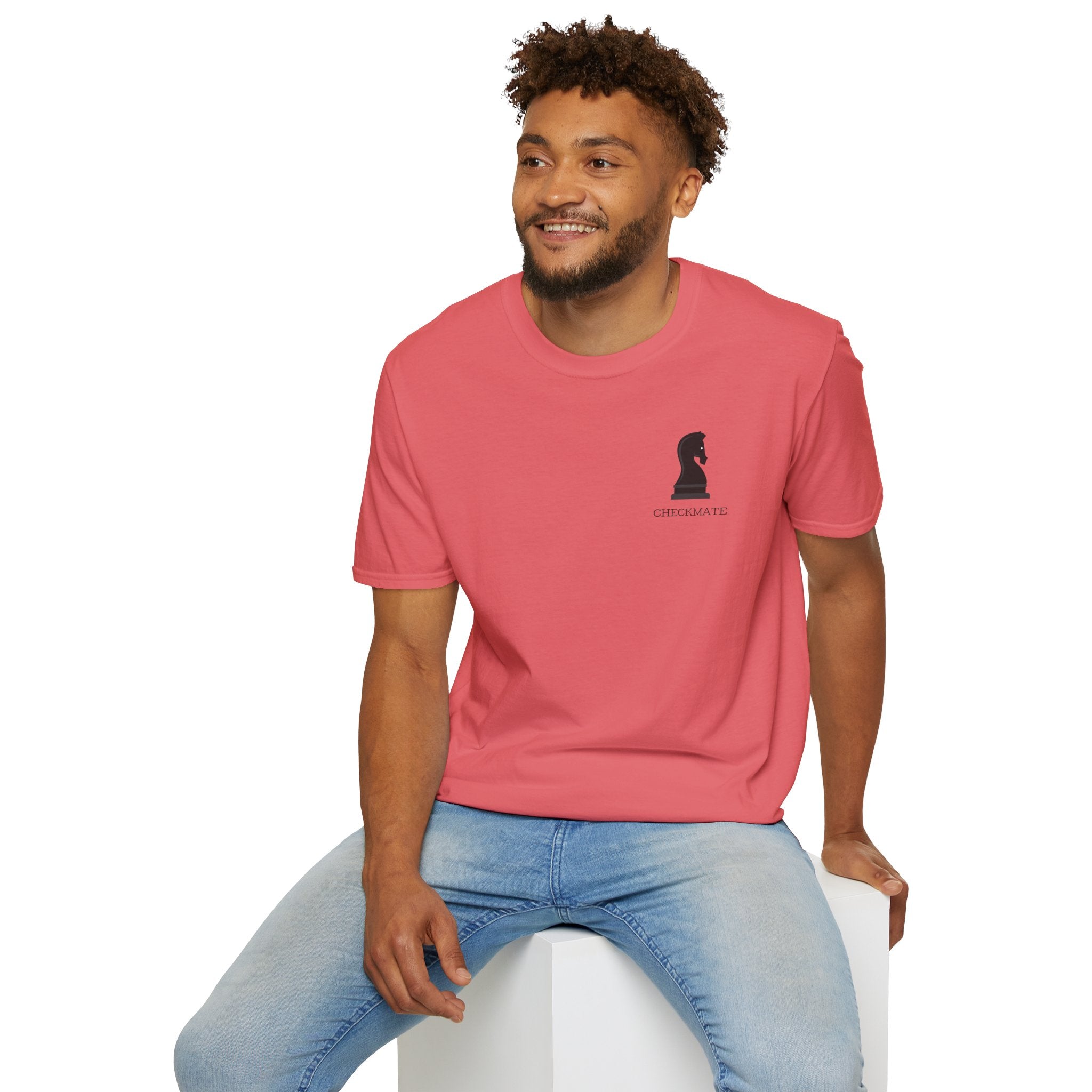 Chic Chess Knight T-Shirt - Checkmate & Chill 