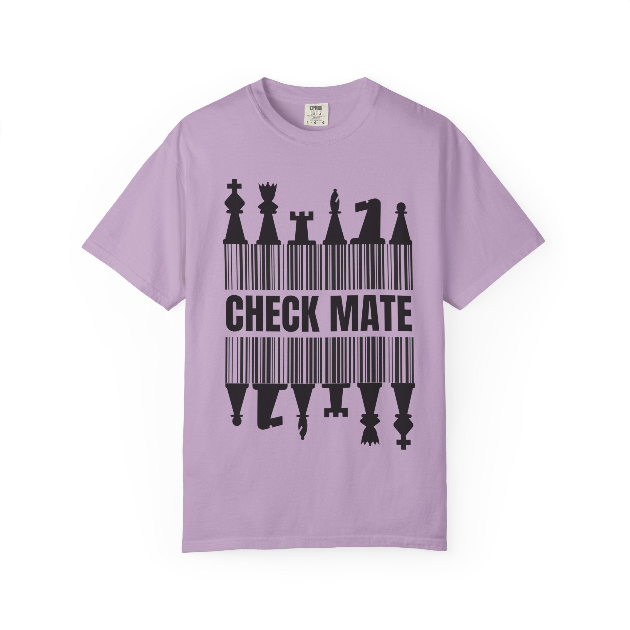 Garment-Dyed T-shirt - Chess Enthusiast Gift - 100% Cotton - Unisex - Checkmate & Chill 
