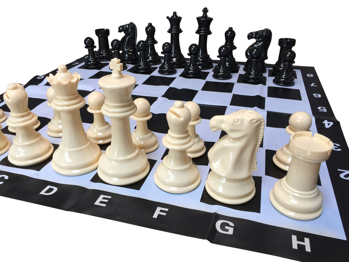 King Tall 8 Inch Garden Chess Set - Checkmate & Chill 