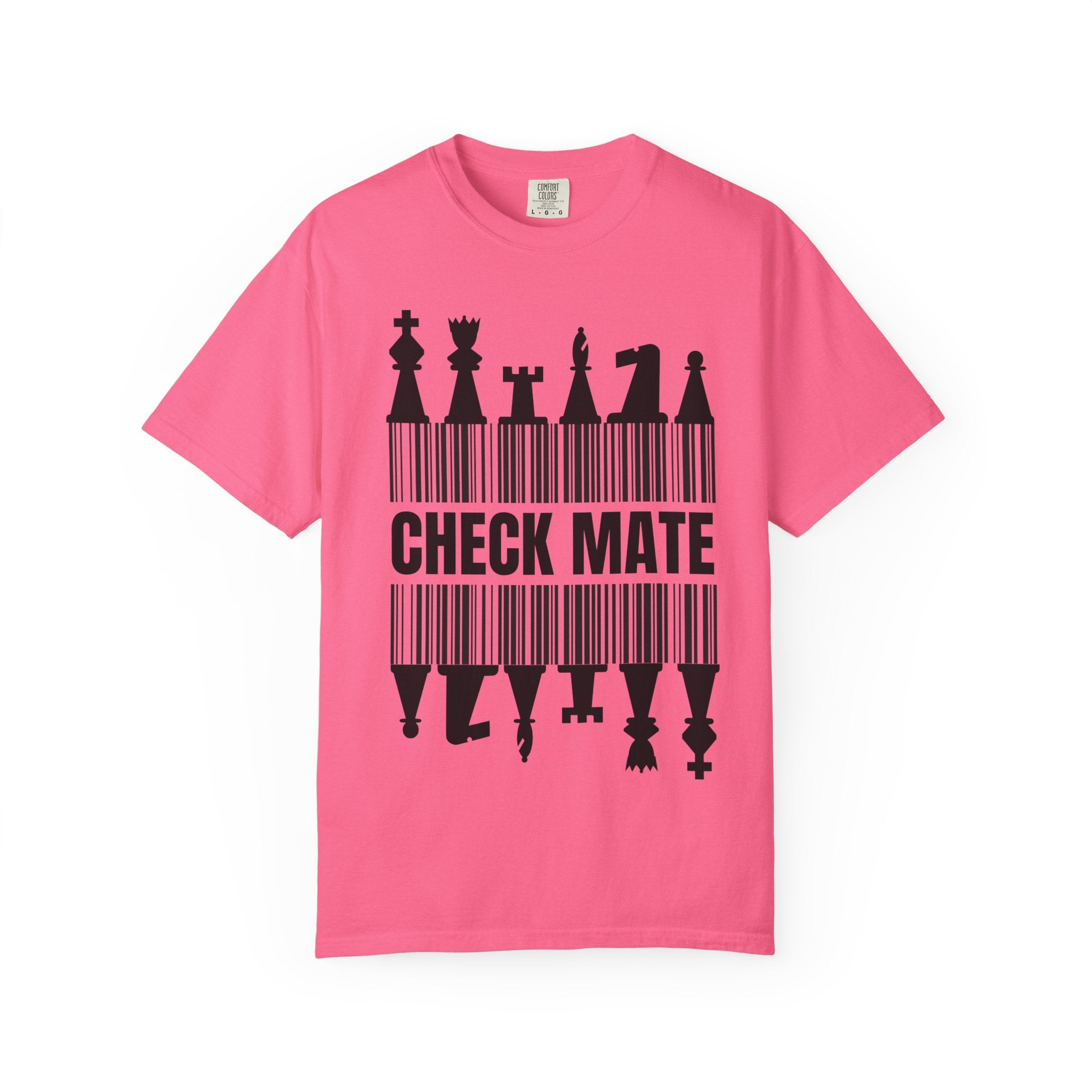 Garment-Dyed T-shirt - Chess Enthusiast Gift - 100% Cotton - Unisex - Checkmate & Chill 