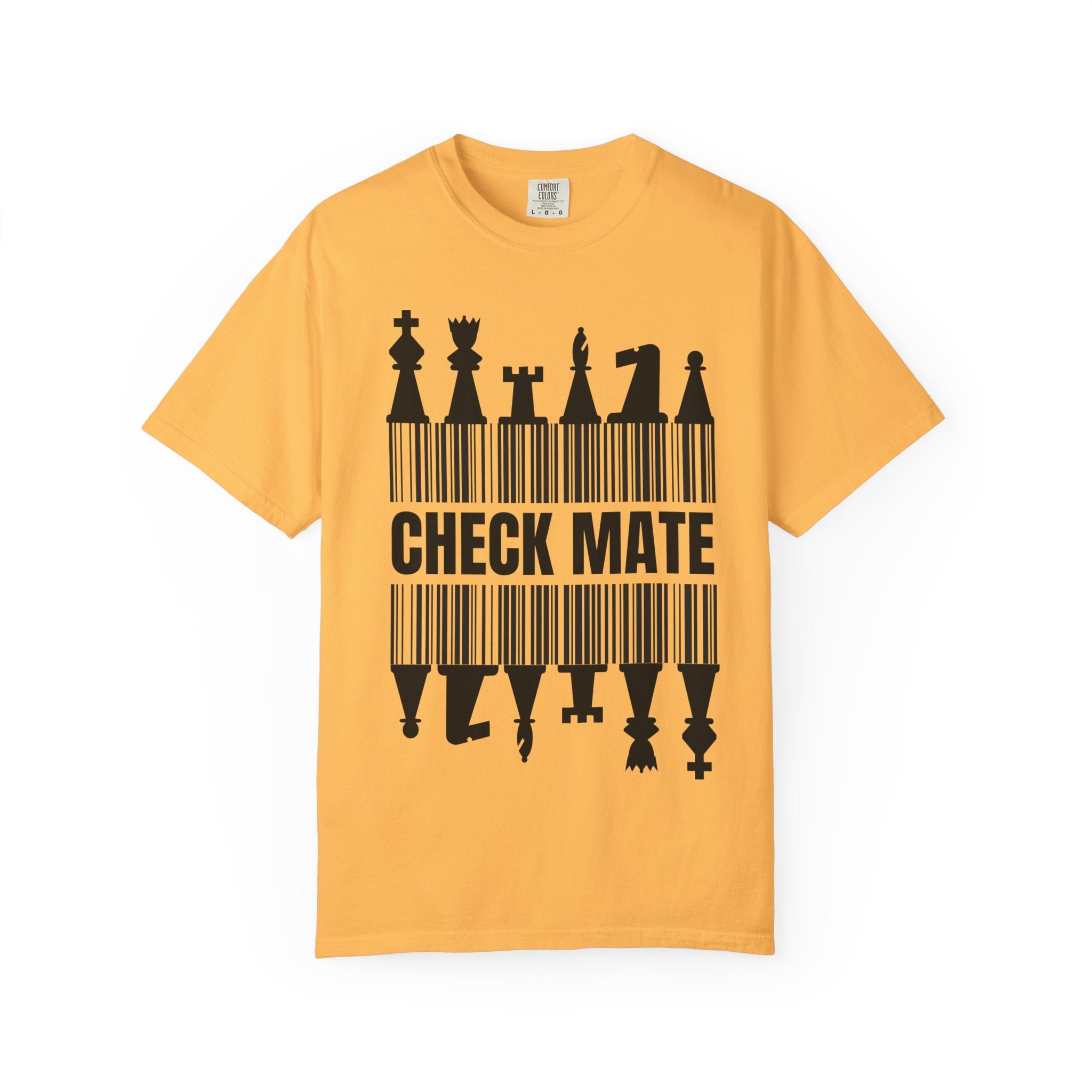 Garment-Dyed T-shirt - Chess Enthusiast Gift - 100% Cotton - Unisex - Checkmate & Chill 