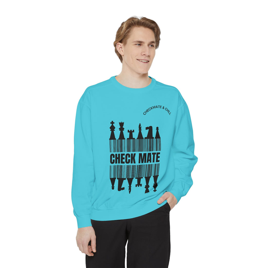 Unisex Chess Checkmate Sweatshirt - Checkmate & Chill 