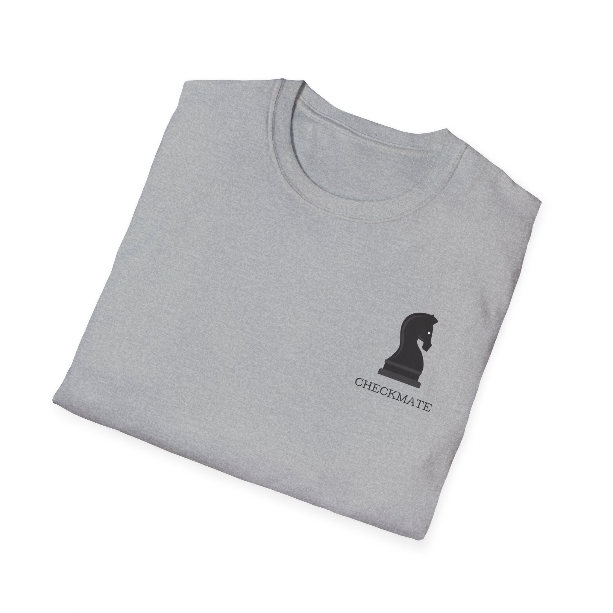 Chic Chess Knight T-Shirt - Checkmate & Chill 