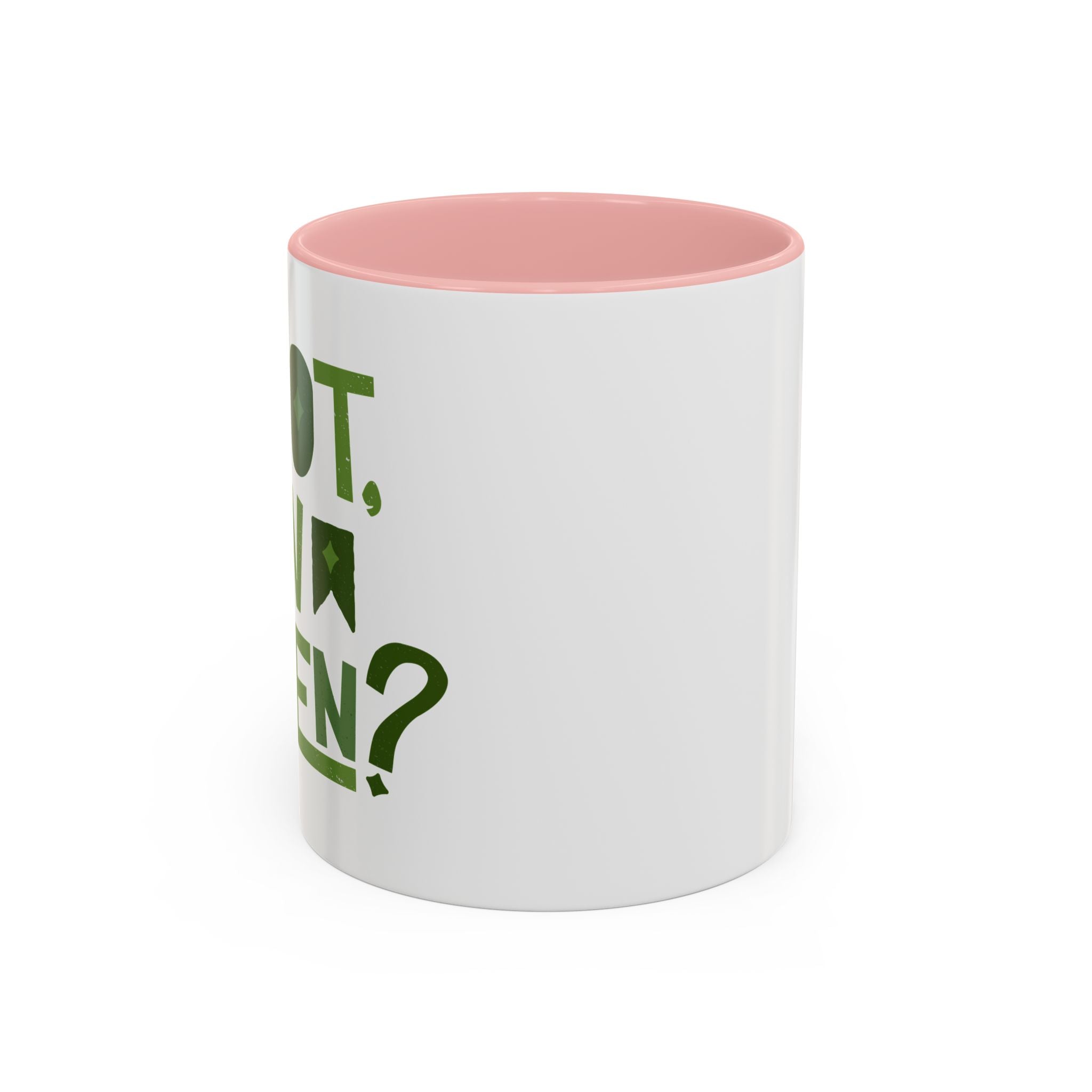 Fun Green Quote Mug for Coffee Lovers - Checkmate & Chill 